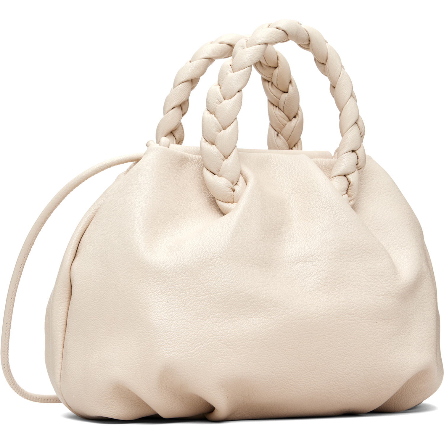  Hereu Off-white Bombon M Supple Shiny Bag 