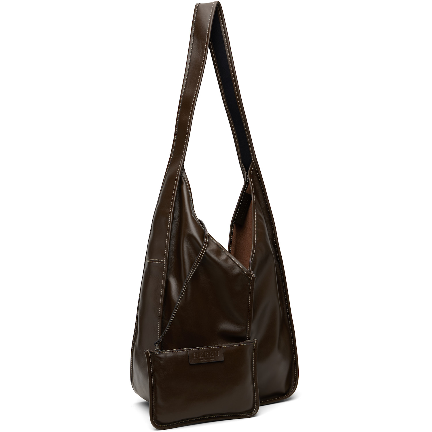  Hereu Brown Calella Crossbody Bag 