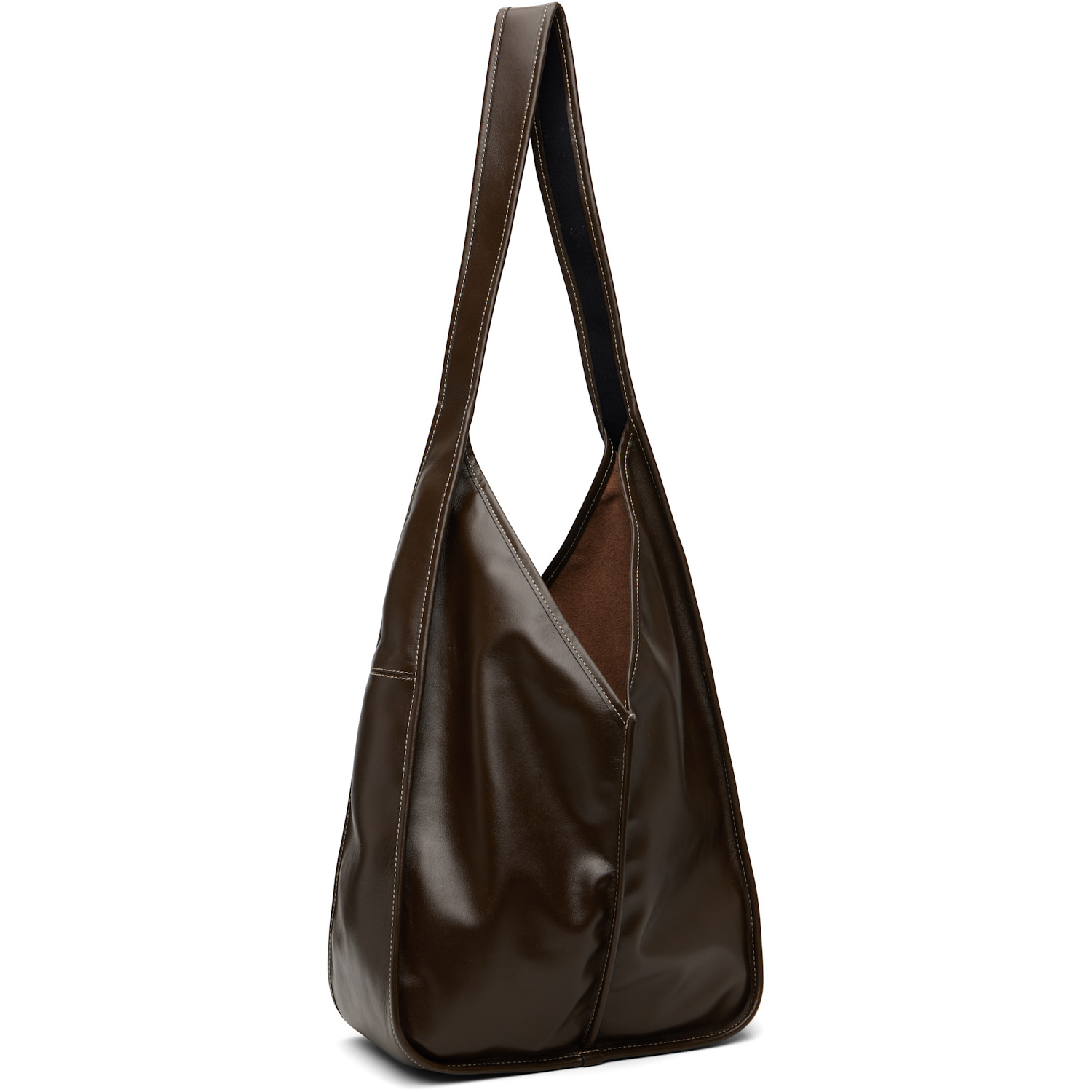  Hereu Brown Calella Crossbody Bag 
