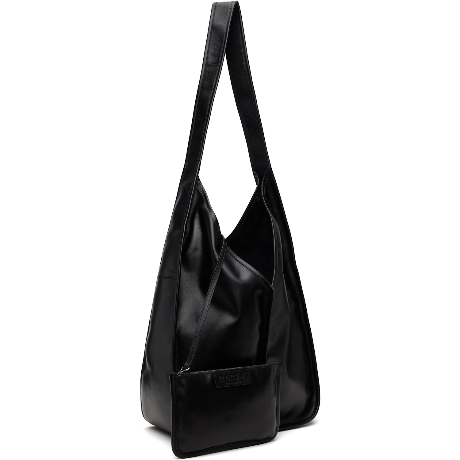  Hereu Black Calella Crossbody Bag 