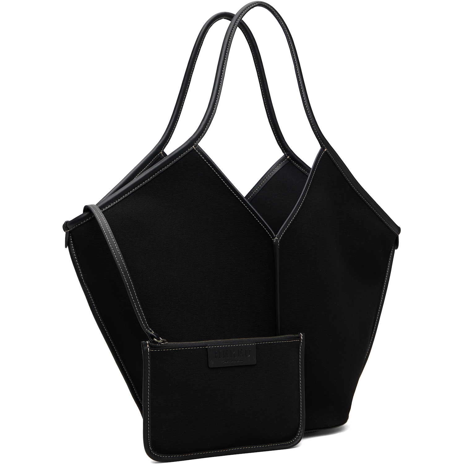  Hereu Black Calella Tote 