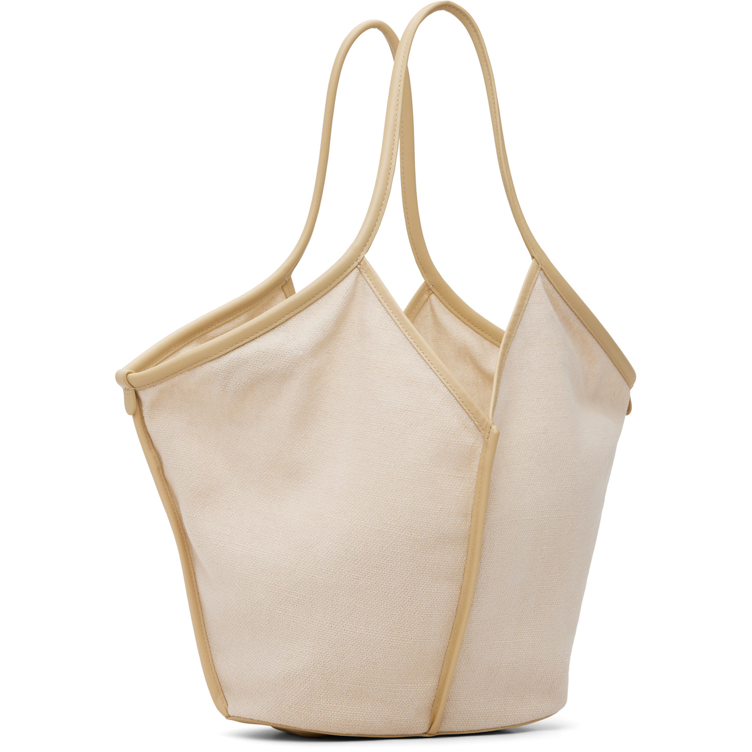  Hereu Beige Calella Soft Linen Tote 