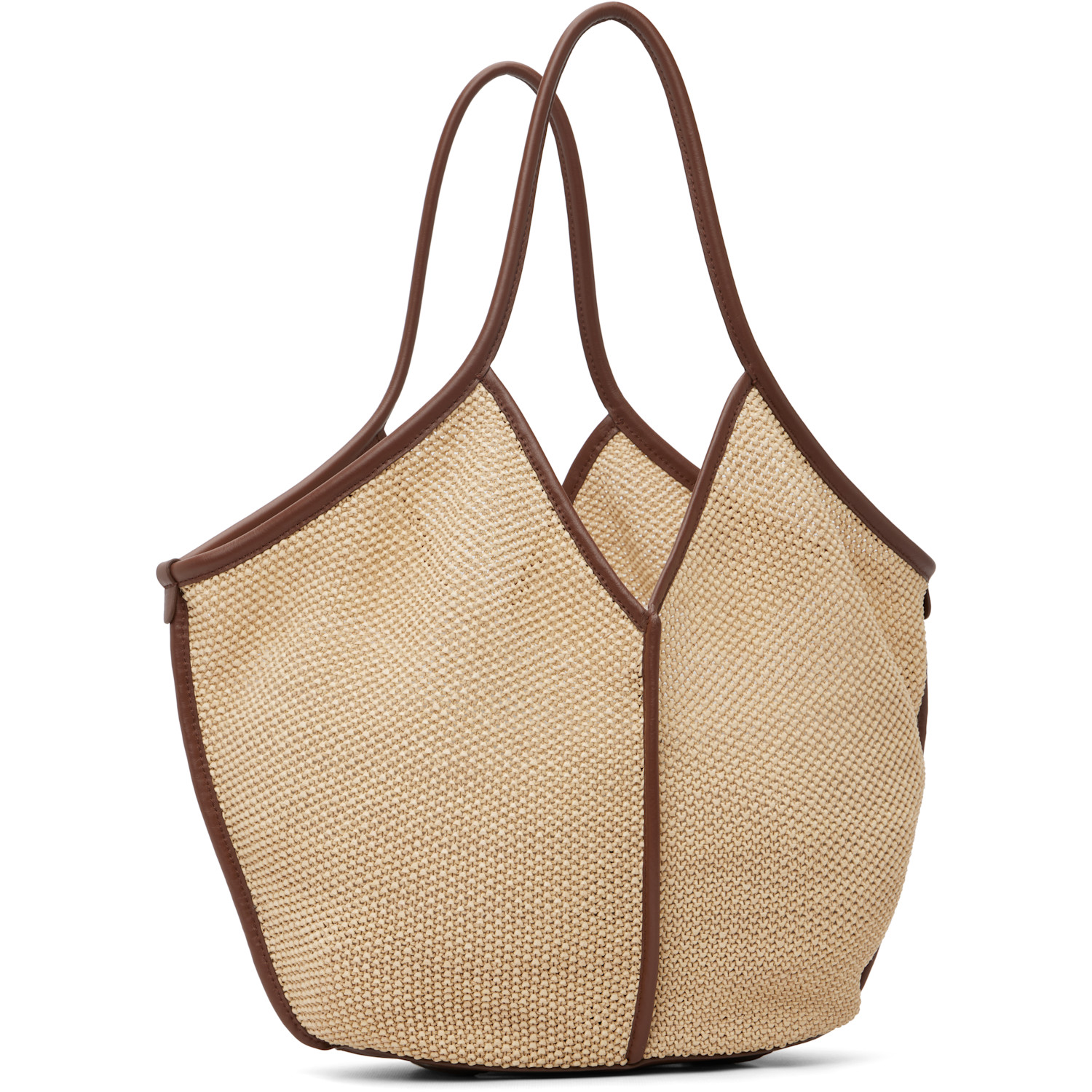  Hereu Beige Calella Soft Raffia Tote 