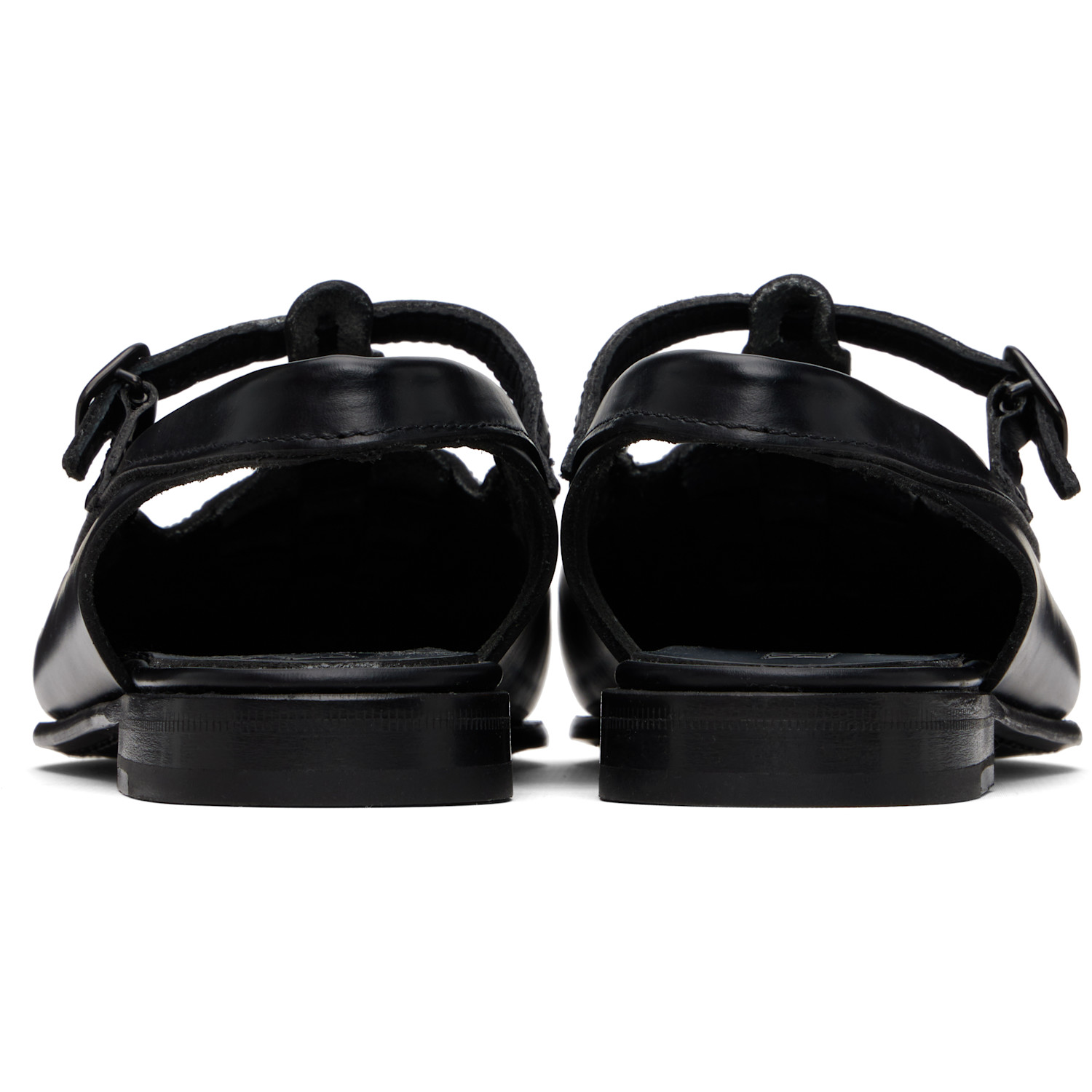  Hereu Black Roqueta Loafers 