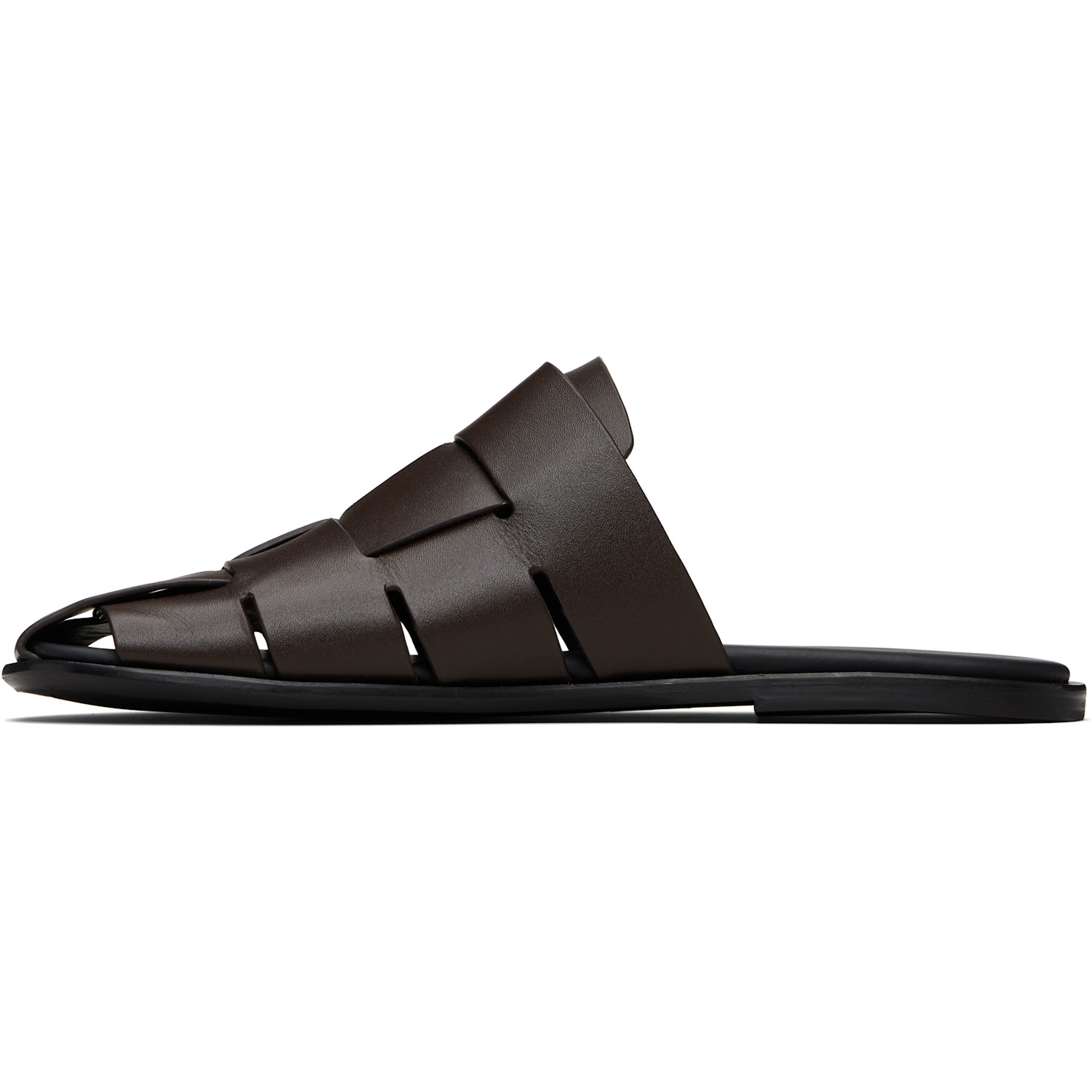  Hereu Brown Dira Slim Slip-on Loafers 
