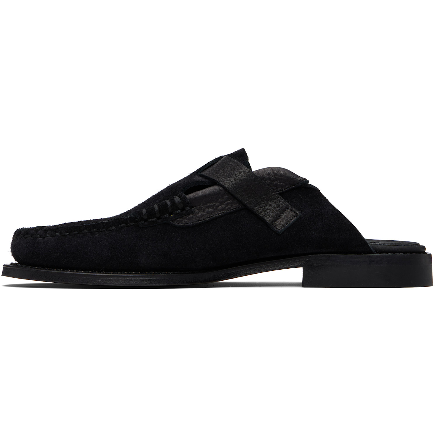  Hereu Black Barraca Slip-on Loafers 