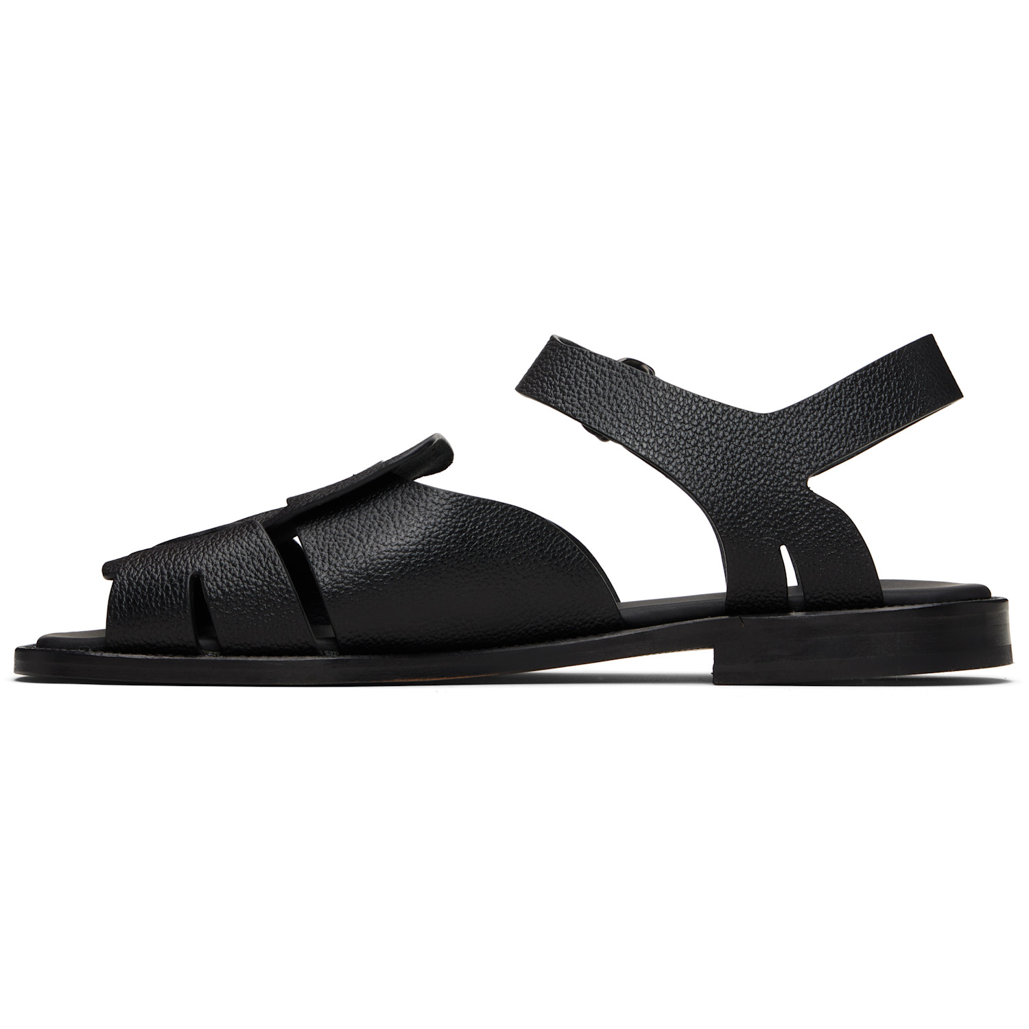  Hereu Black Roca 2 Grainy Veg Tanned Sandals 