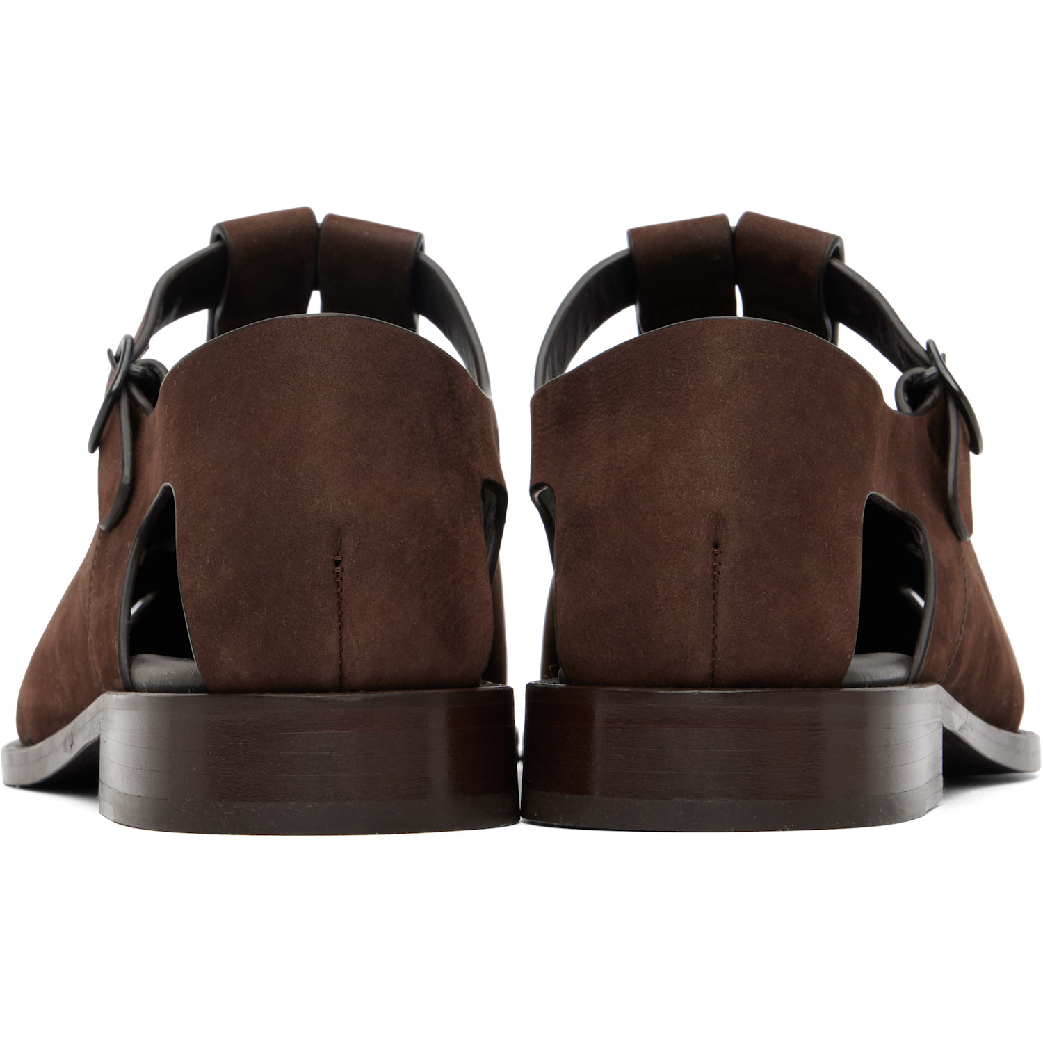  Hereu Brown Besso Nubuck Sandals 