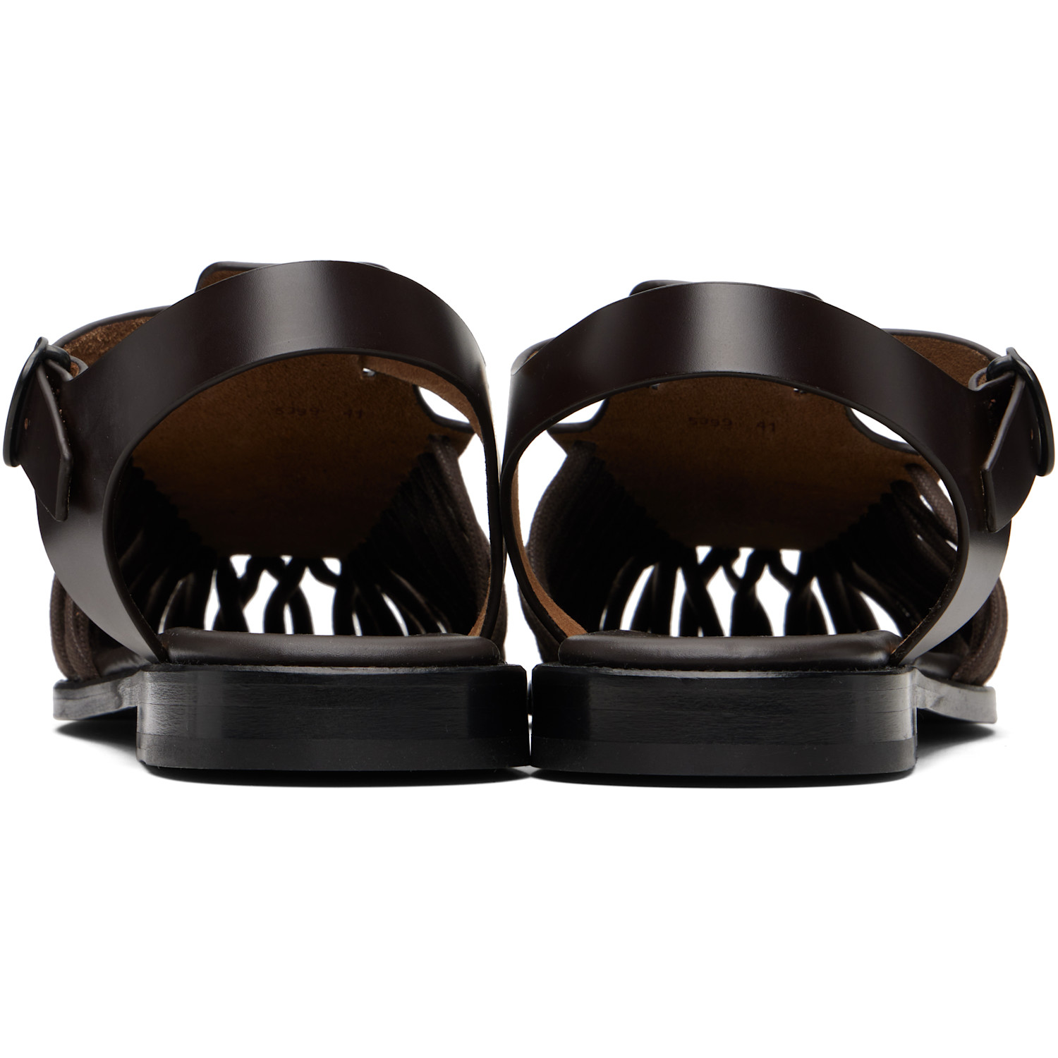  Hereu Brown Alaro Sandals 