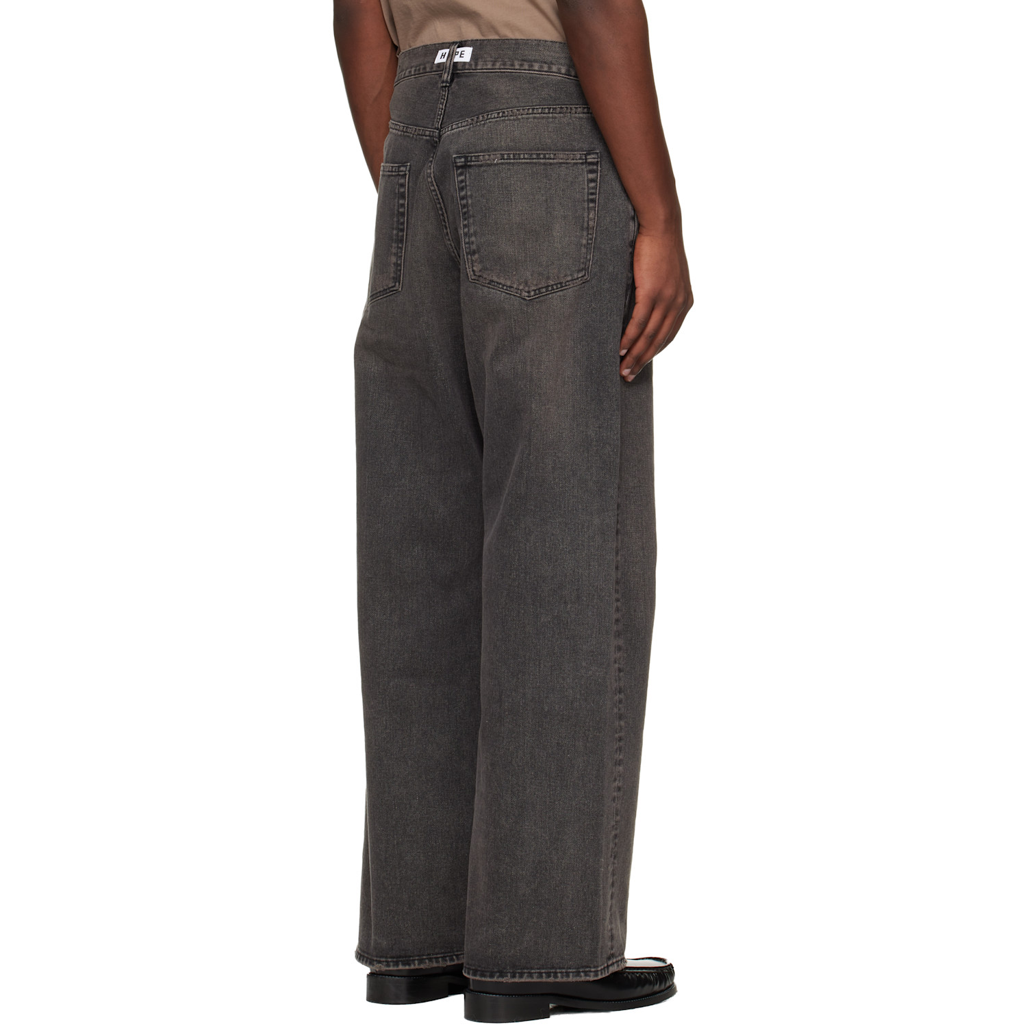  Hope Black Loose-fit Jeans 