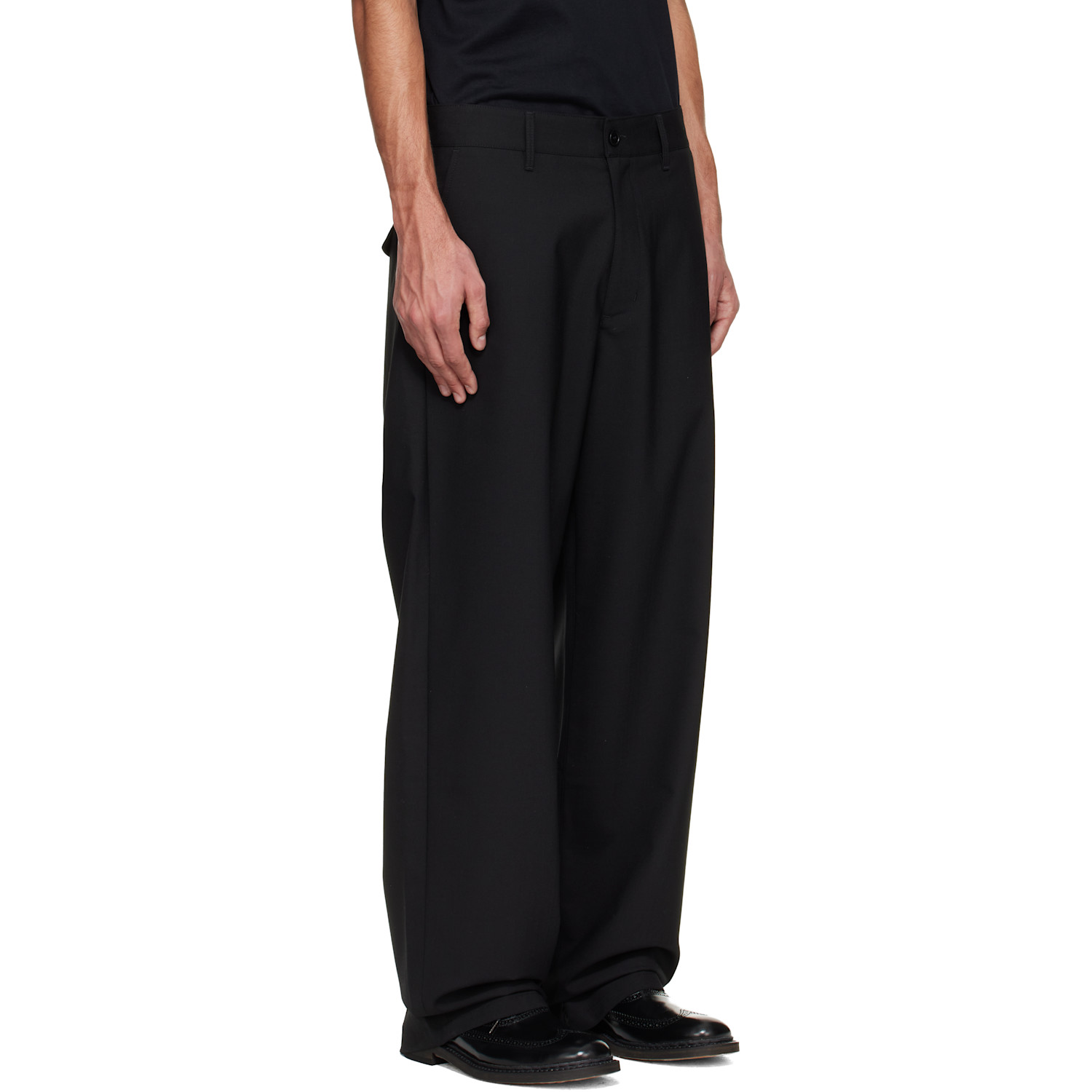  Hope Black Wide-leg Suit Trousers 
