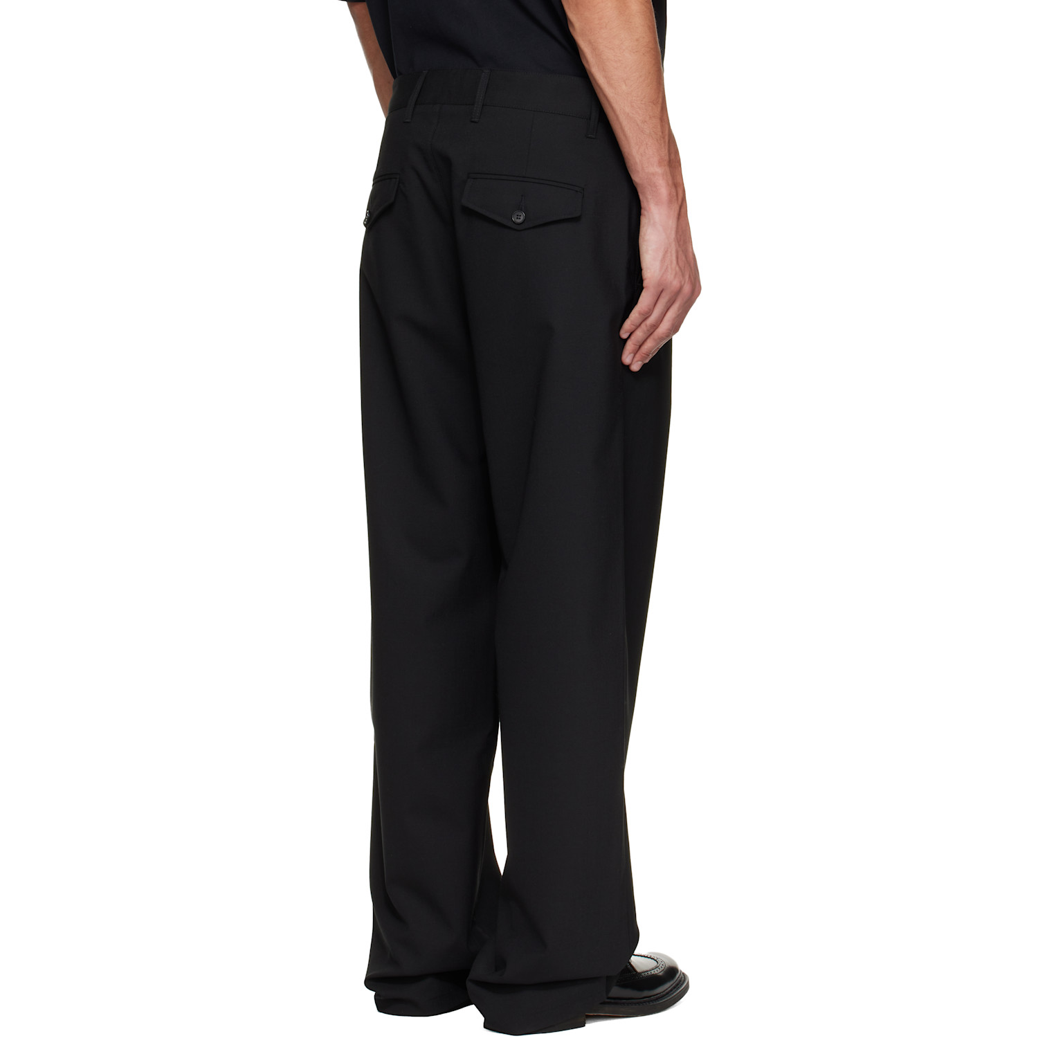  Hope Black Wide-leg Suit Trousers 