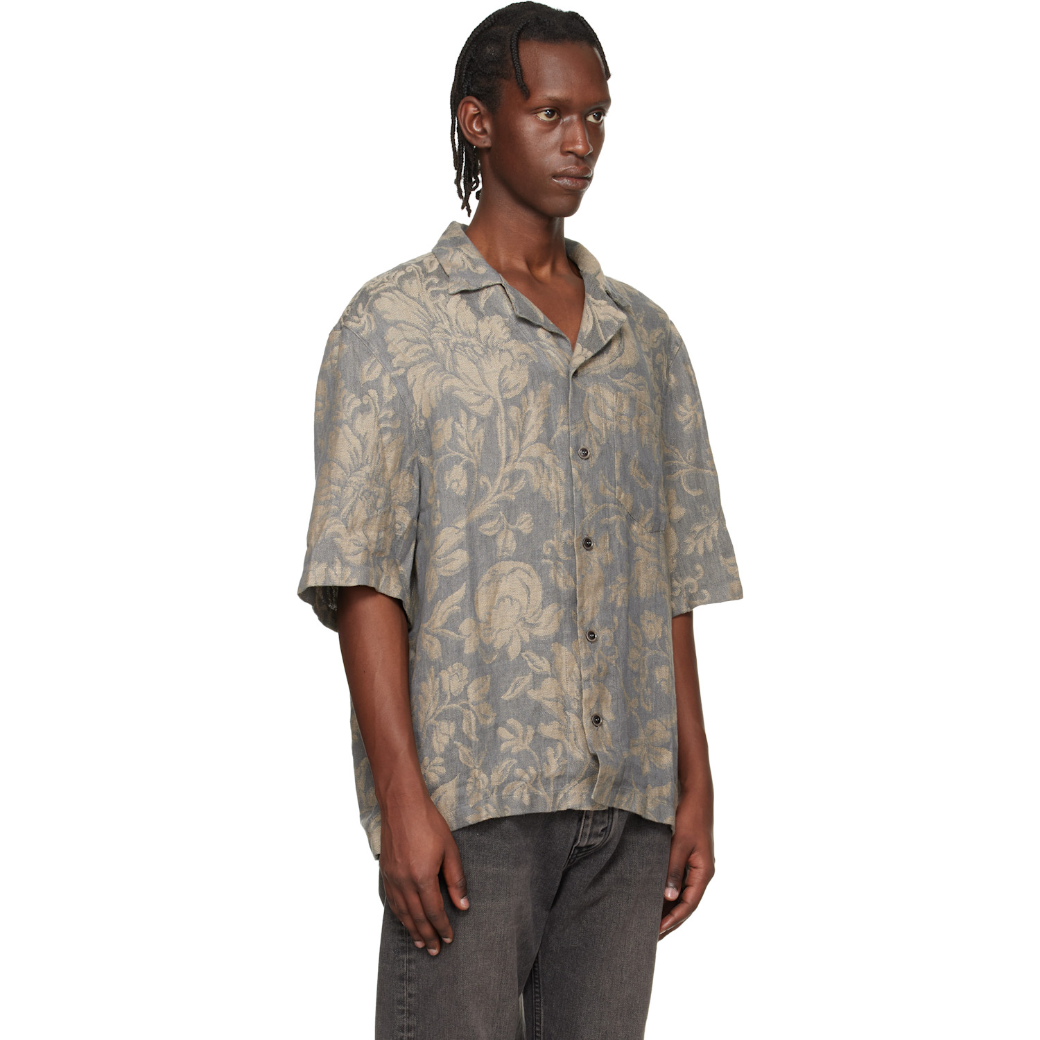  Hope Gray Short-sleeve Shirt 