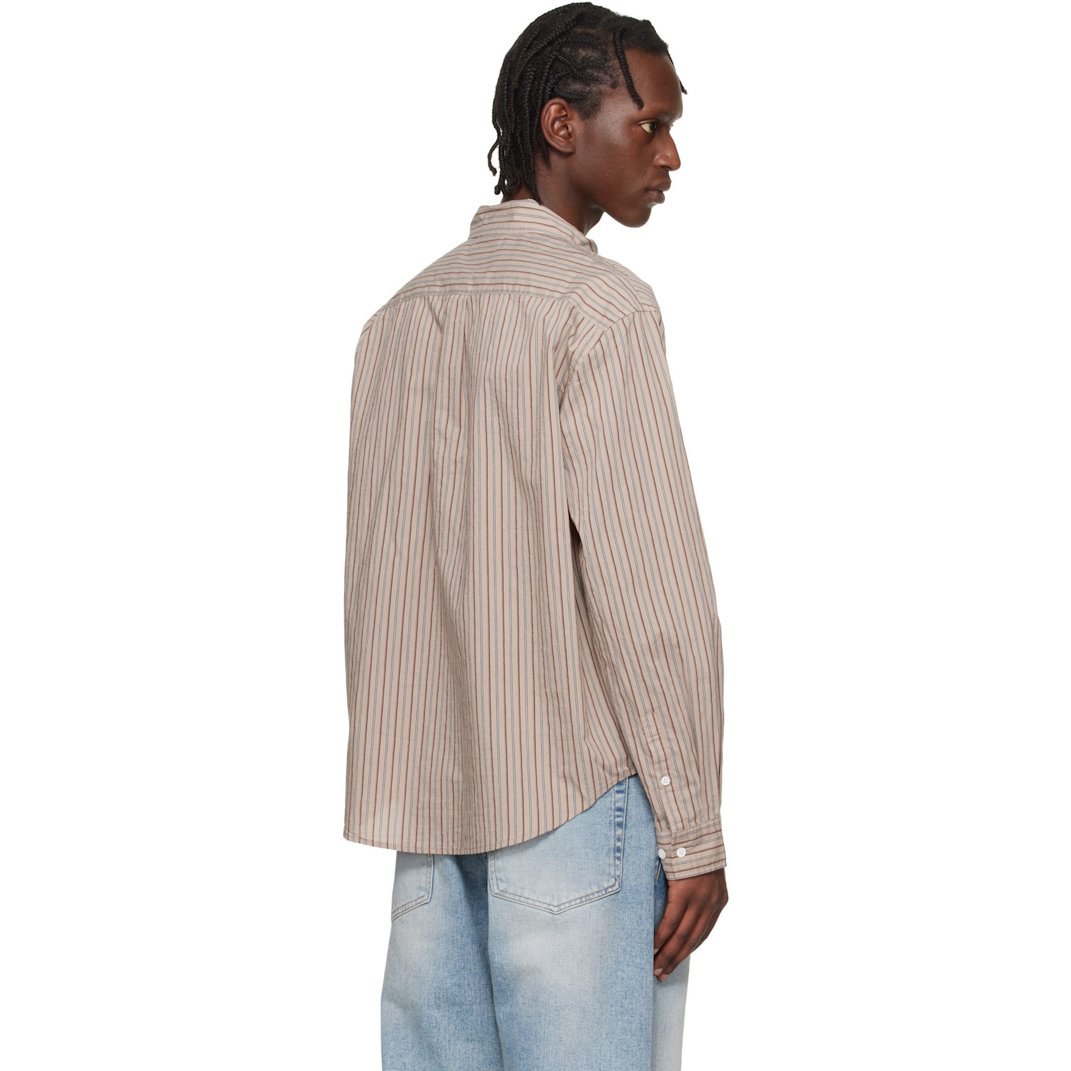  Hope Brown Relaxed Shirt 
