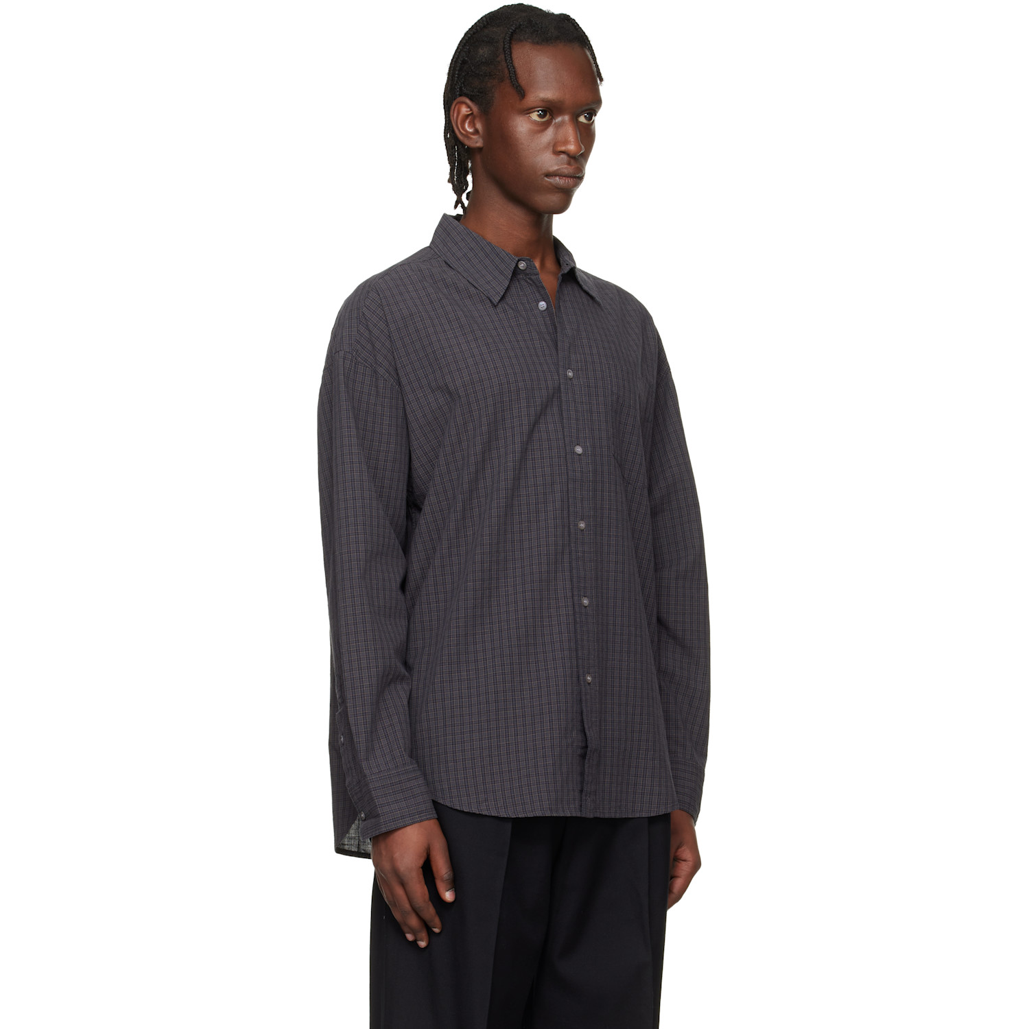  Hope Gray Wide-fit Shirt 