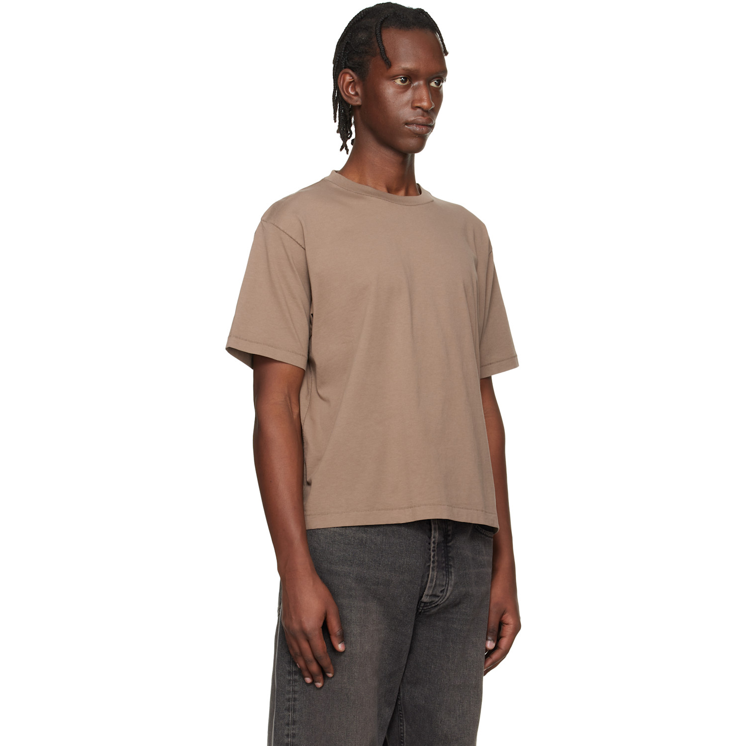  Hope Brown Boxy T-shirt 