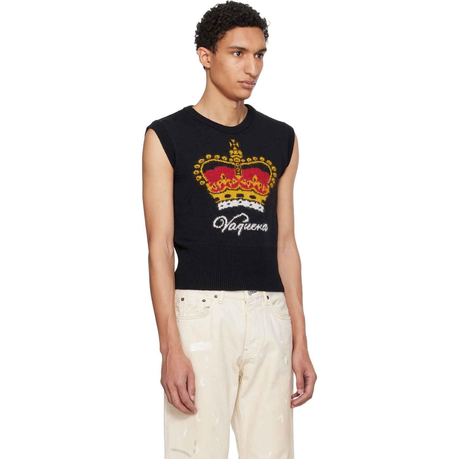  Vaquera Black Crown Vest 
