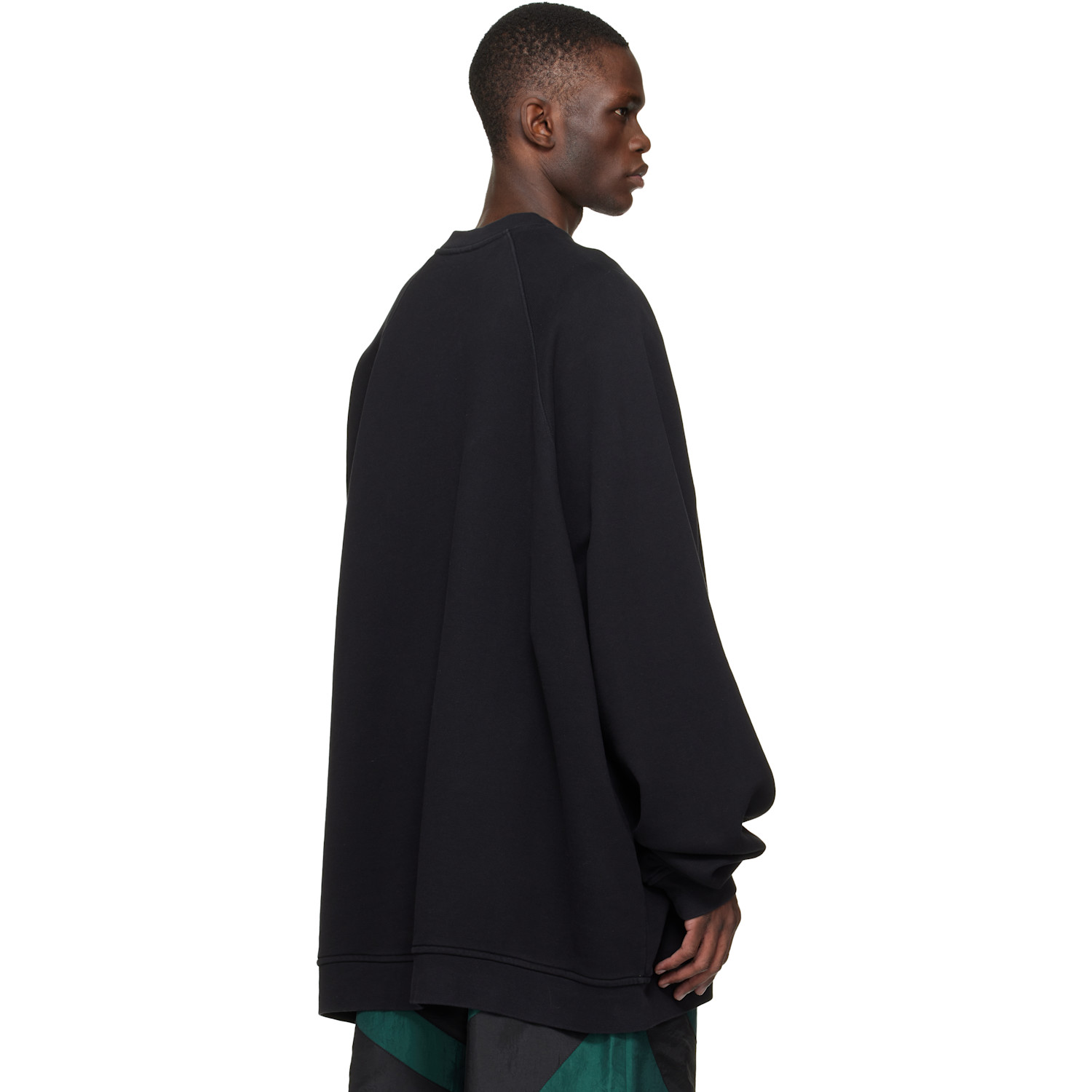  Vaquera Black Oversized Sweatshirt 