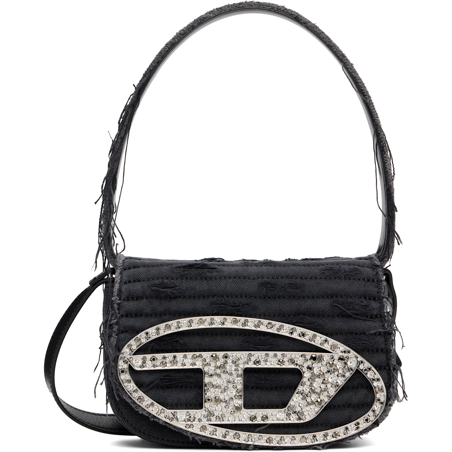 Diesel Black 1DR-Iconic Shoulder Bag