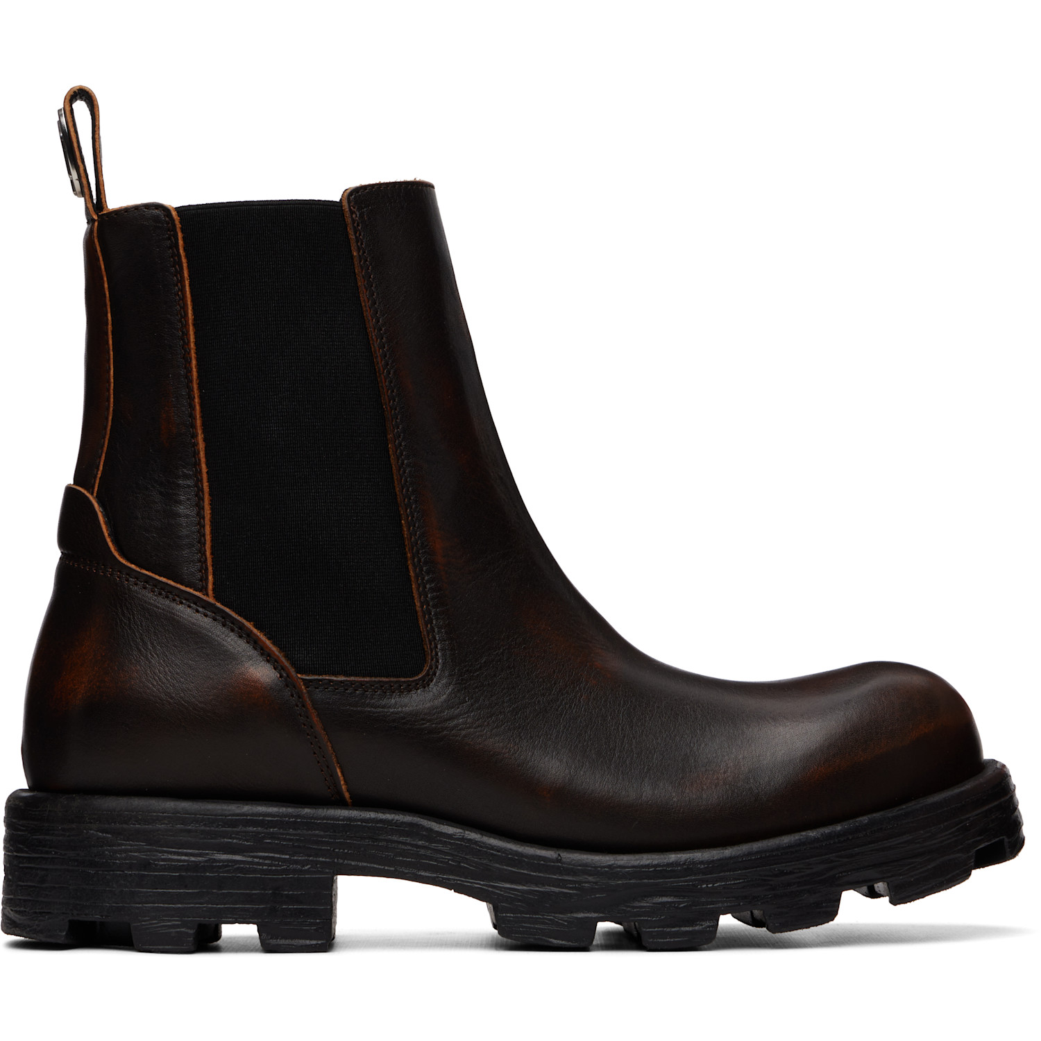 Diesel Brown D-Hammer-Chelsea Boots