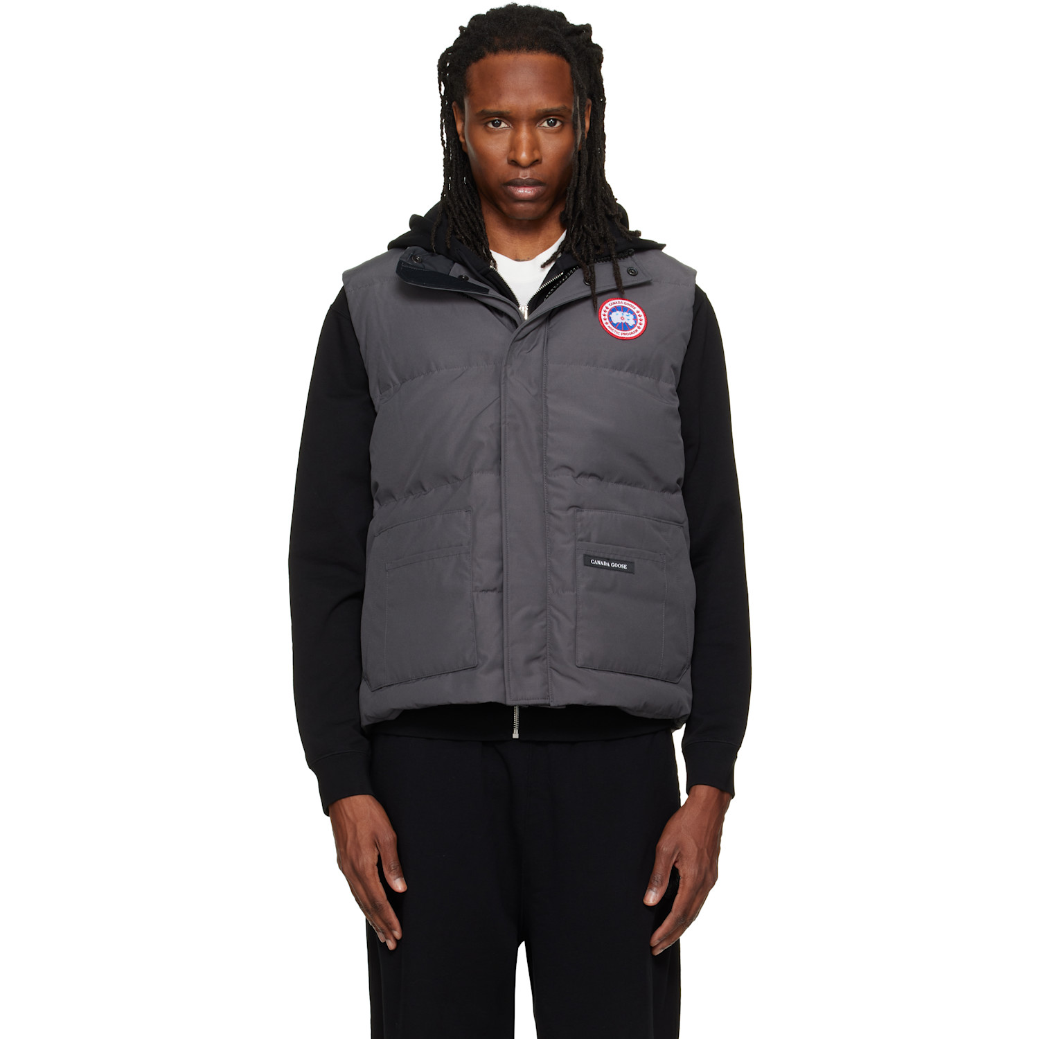 Canada Goose Gray Legacy Freestyle Down Vest