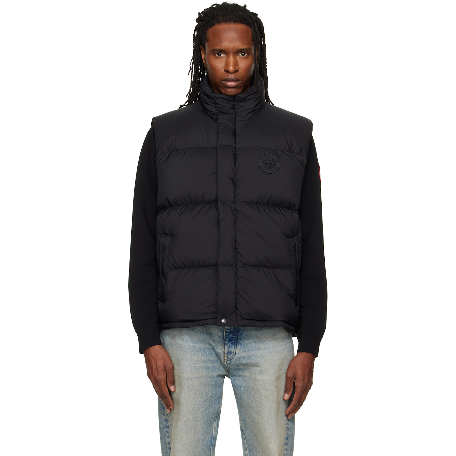 Canada Goose Black Sterling Puffer Down Vest