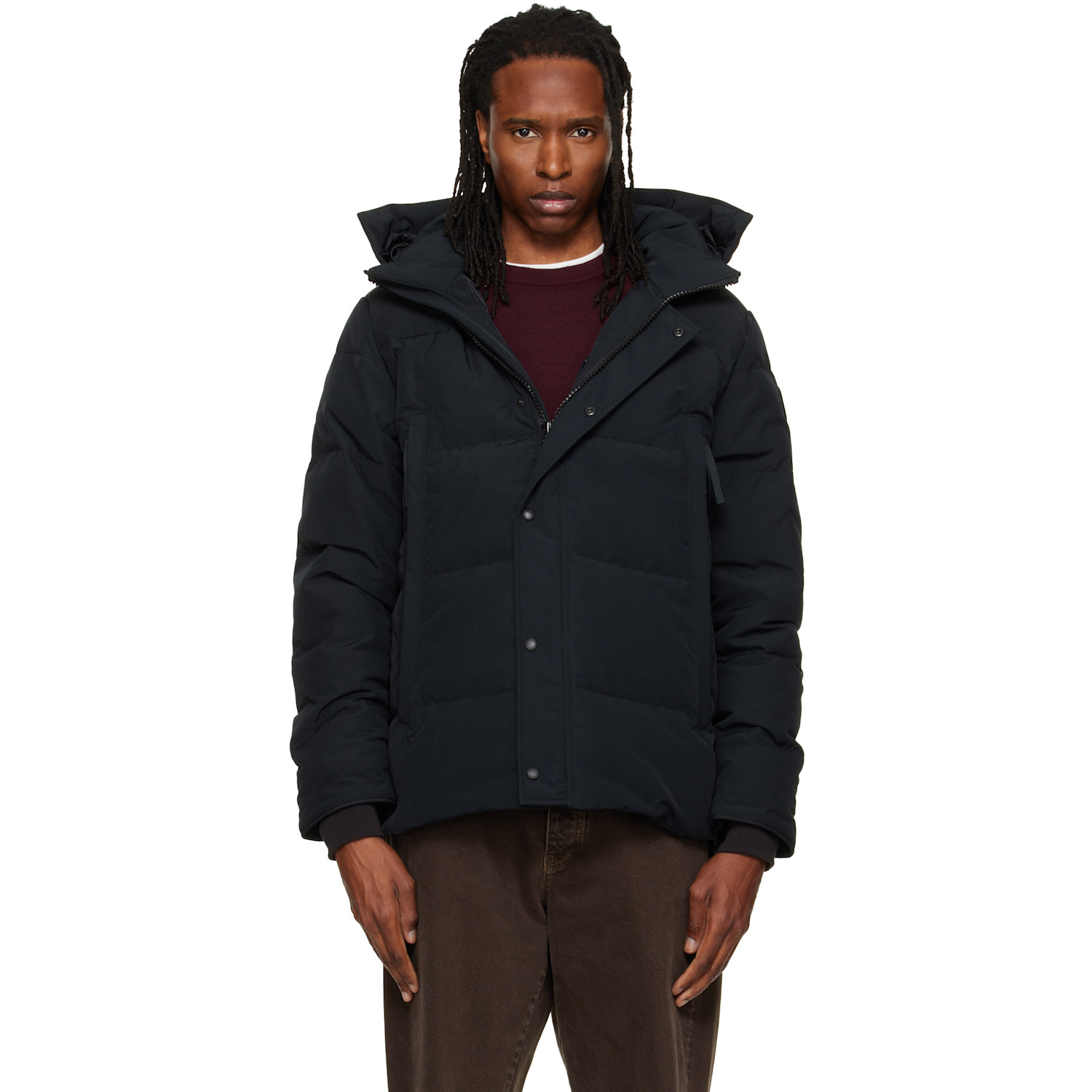 Canada Goose Black Wyndham Down Coat