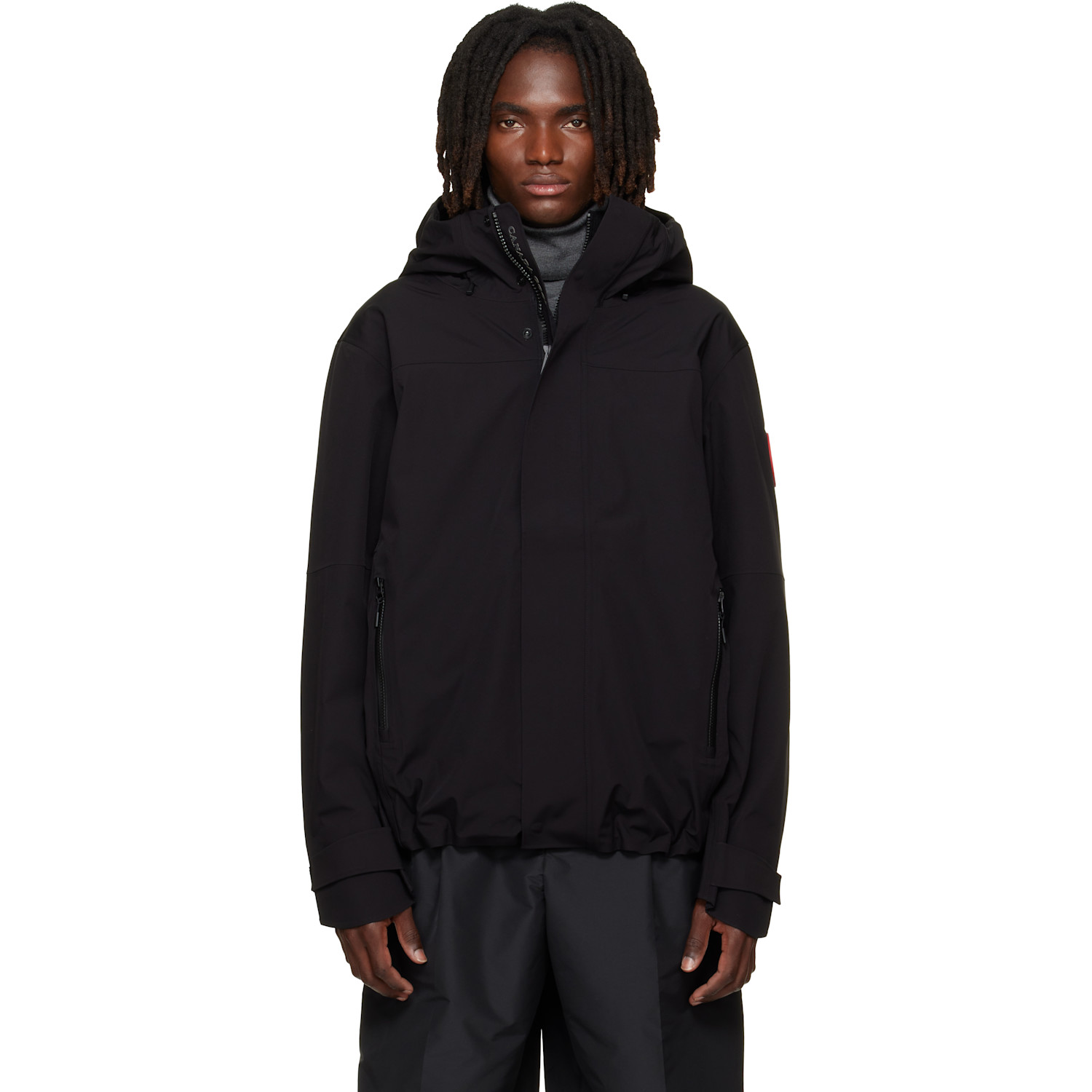 Canada Goose Black Rupert Rain Jacket