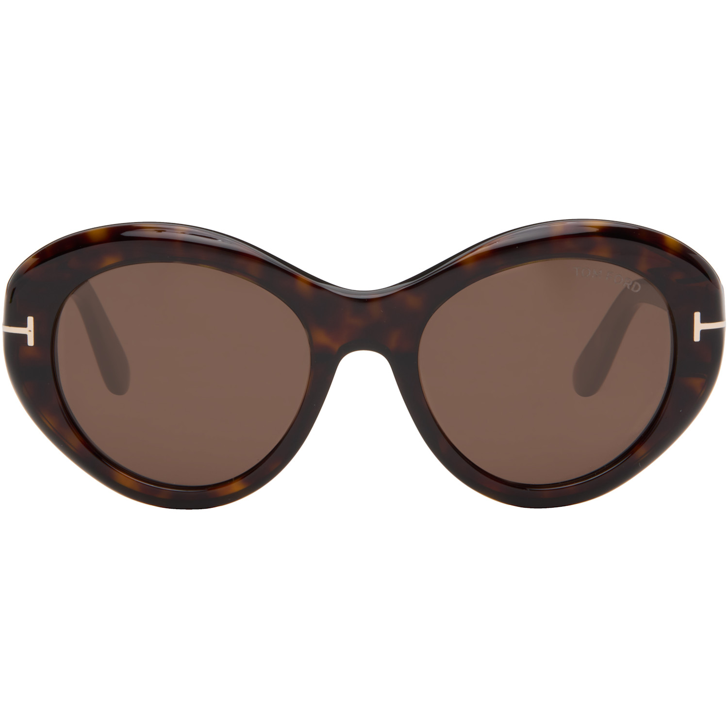 TOM FORD Brown Elodie Sunglasses