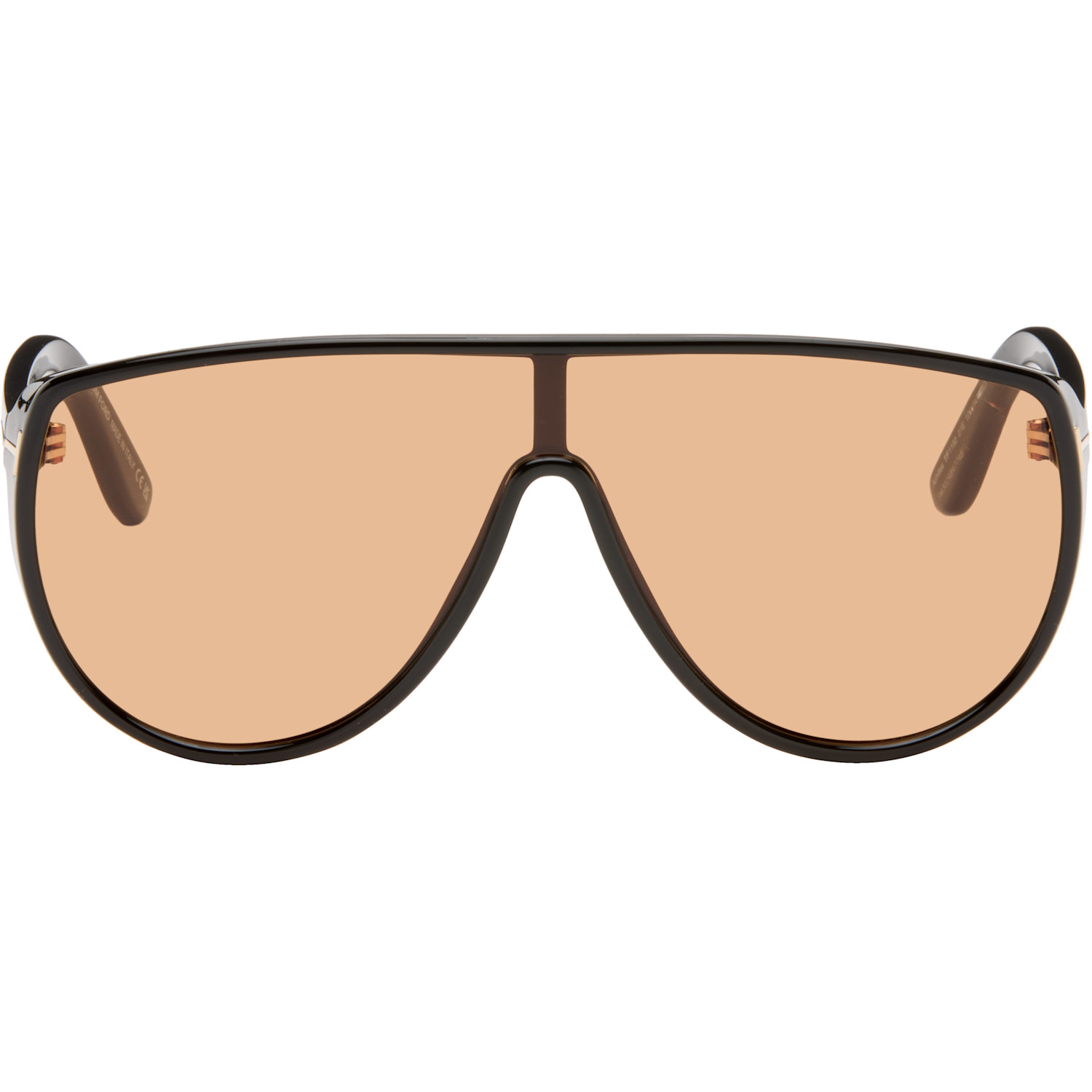 TOM FORD Black Photochromatic Achilles Sunglasses