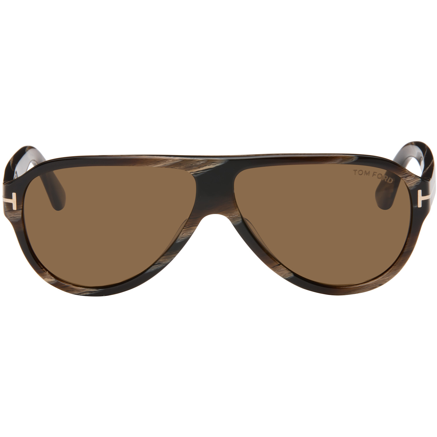 TOM FORD Brown Samuele Sunglasse