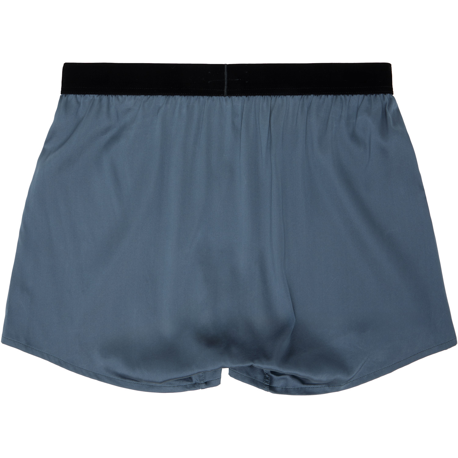 Tom Ford Gray Patch Boxers In Blue