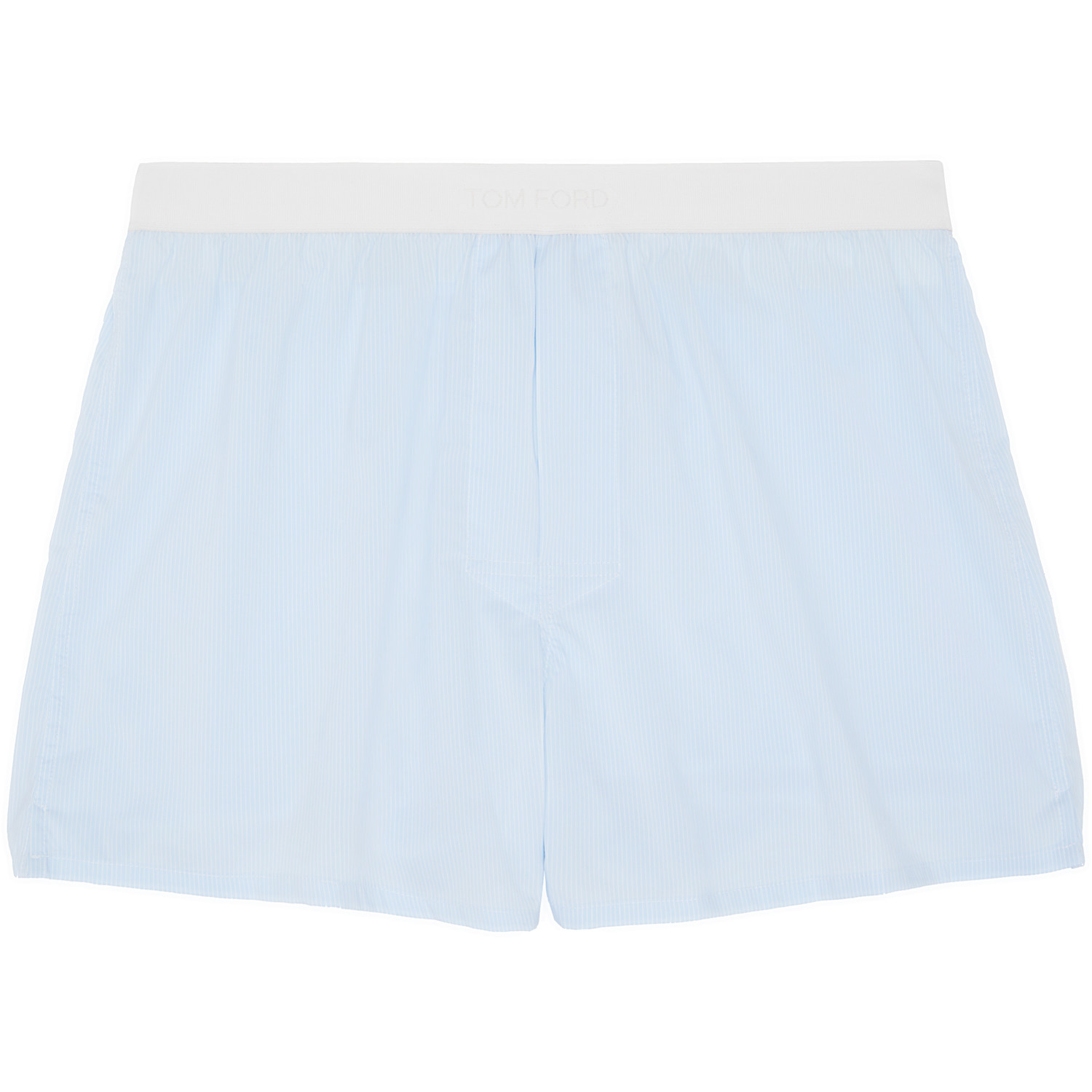 TOM FORD Blue Poplin Boxers