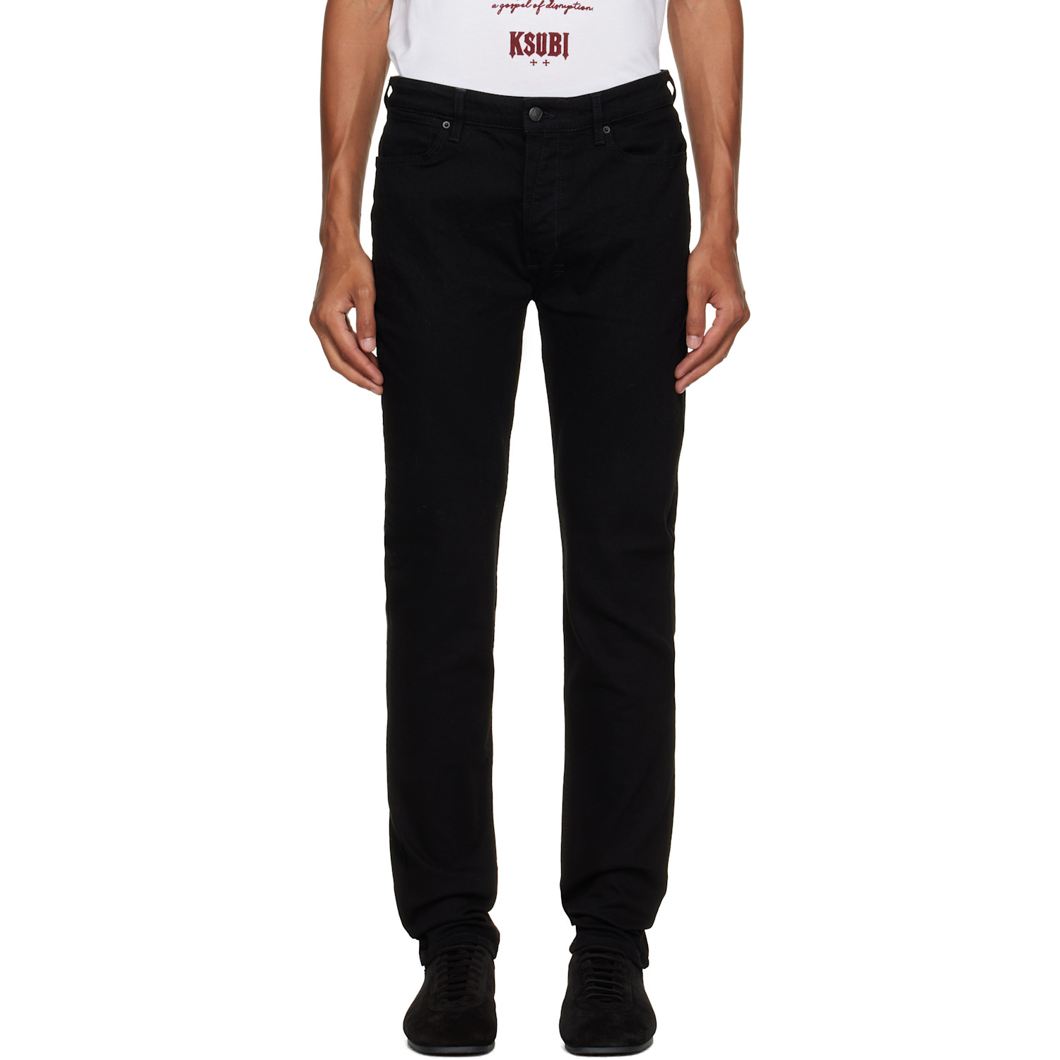 Ksubi ブラック Van Winkle ジーンズ In Black