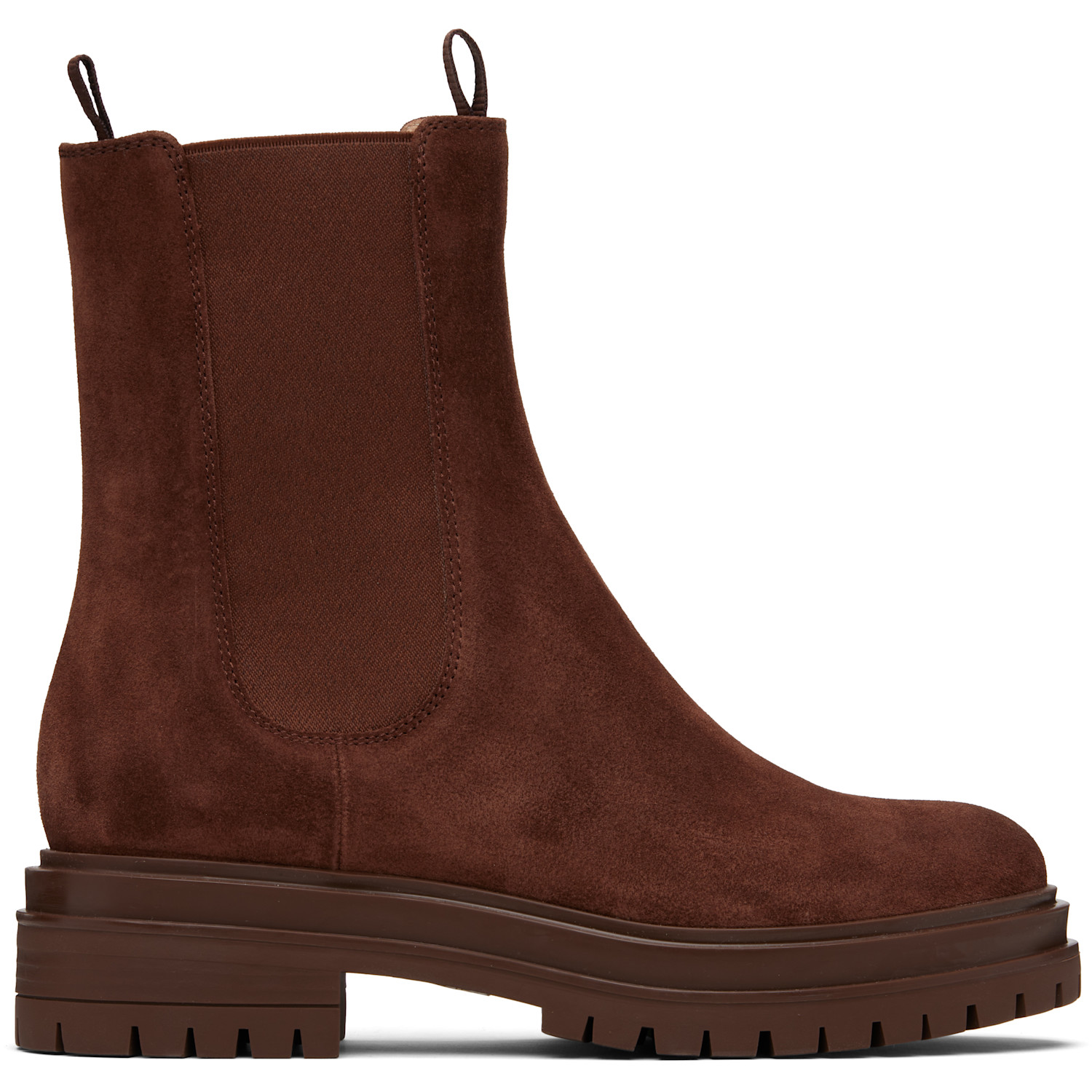 Gianvito Rossi Brown Chester Chelsea Boots