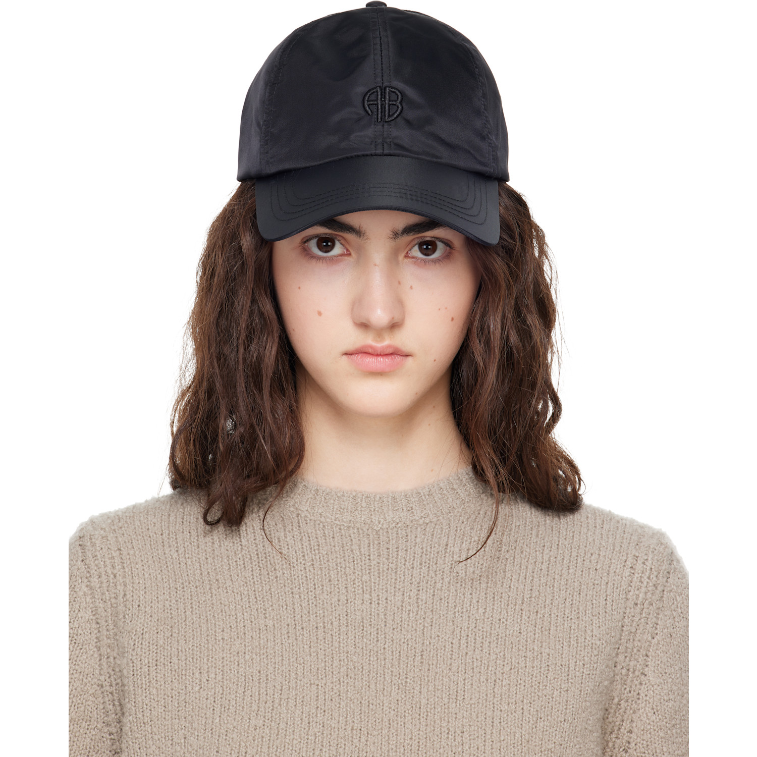 Anine Bing Black Jeremy 'ab' Baseball Cap
