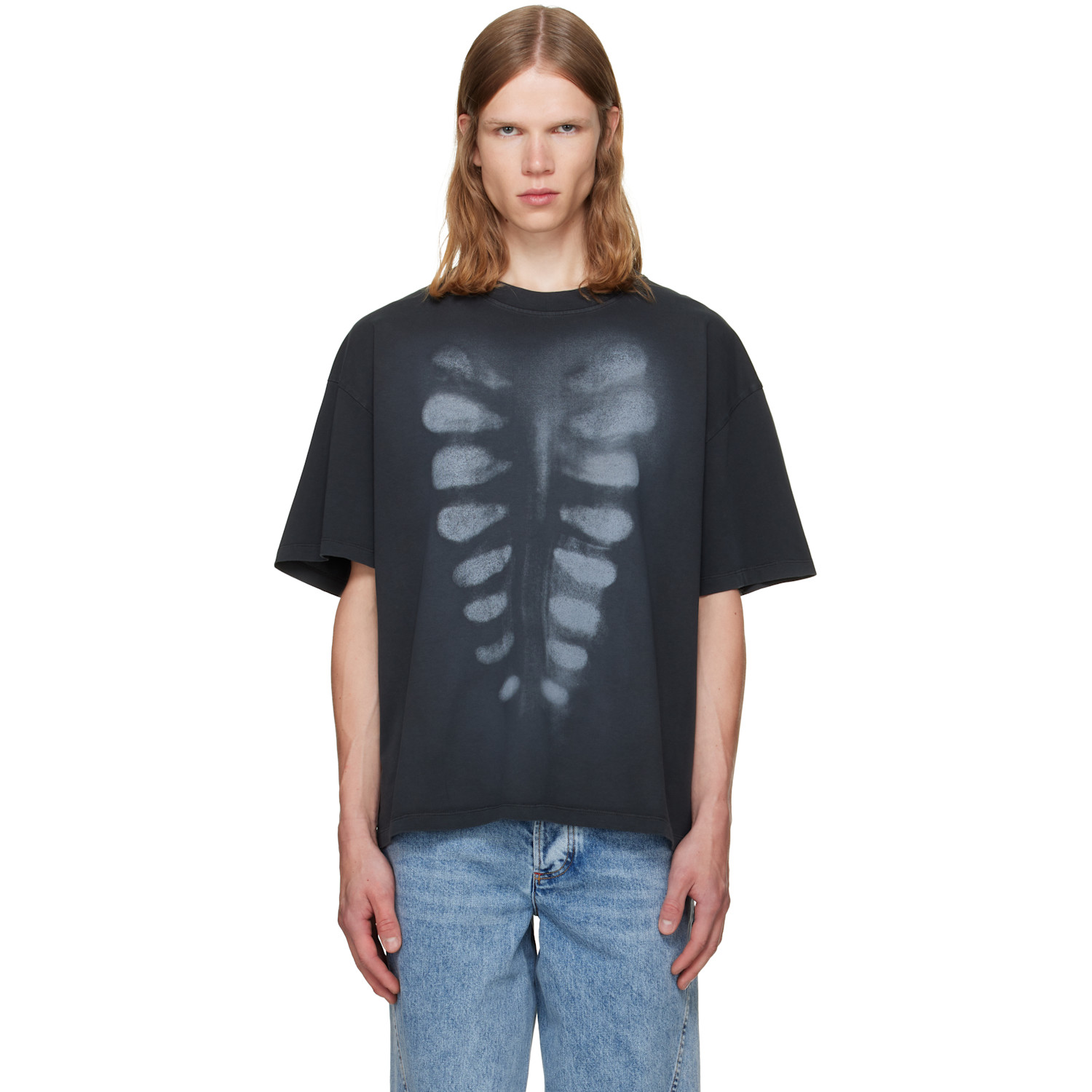 Avavav Black Theo X-ray T-shirt