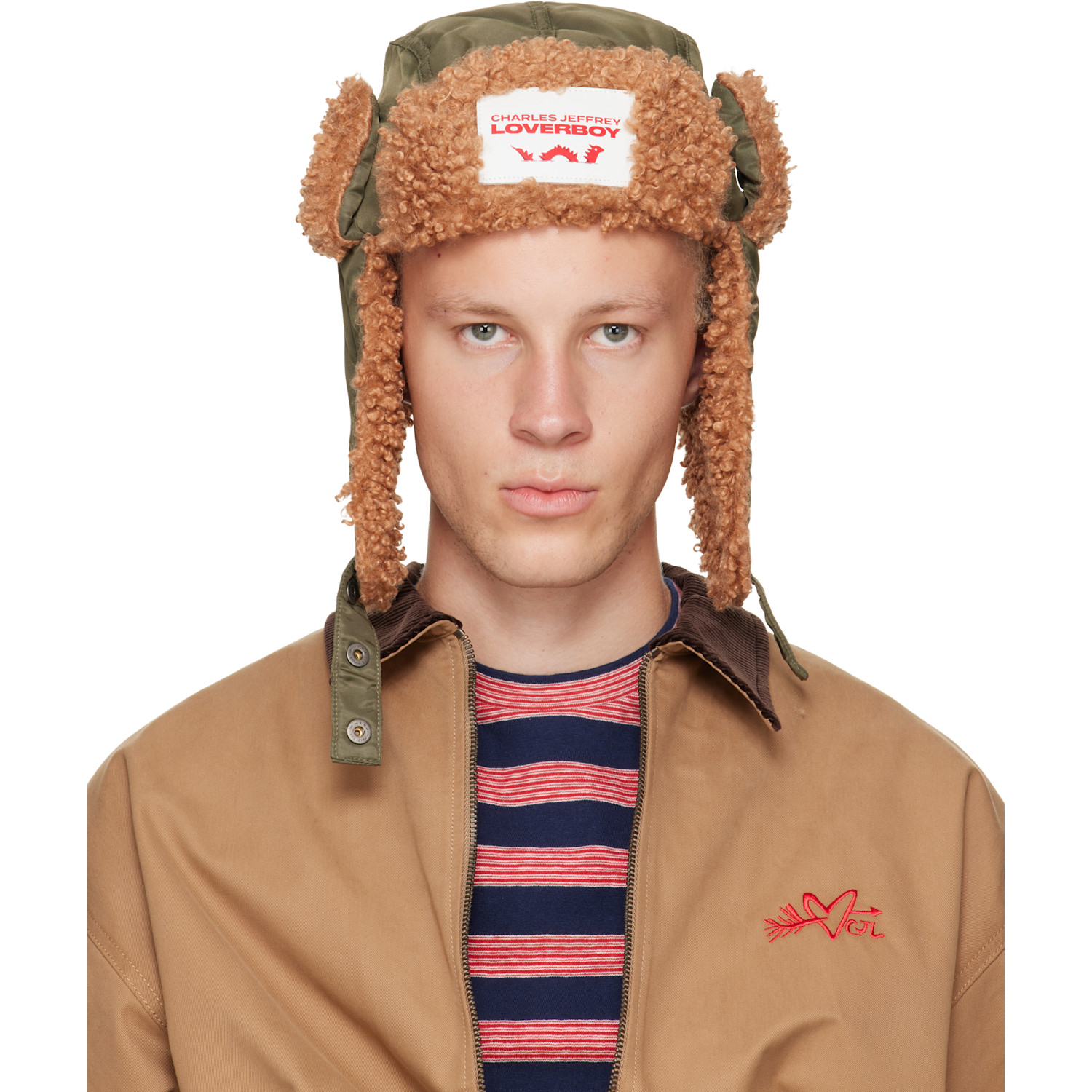 Charles Jeffrey LOVERBOY Khaki Trapper Hat