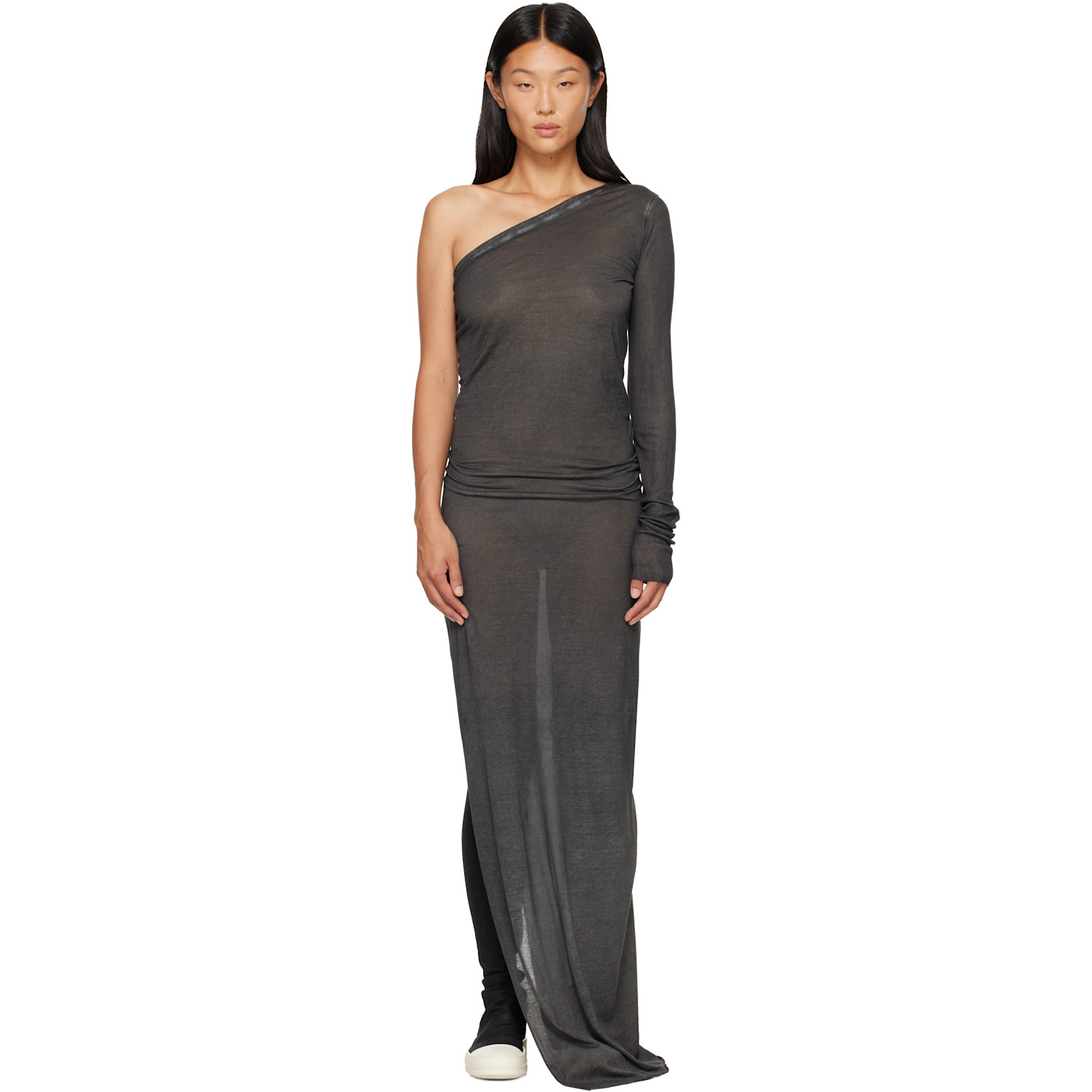 Rick Owens DRKSHDW Gray Tower Ziggy Maxi Dress