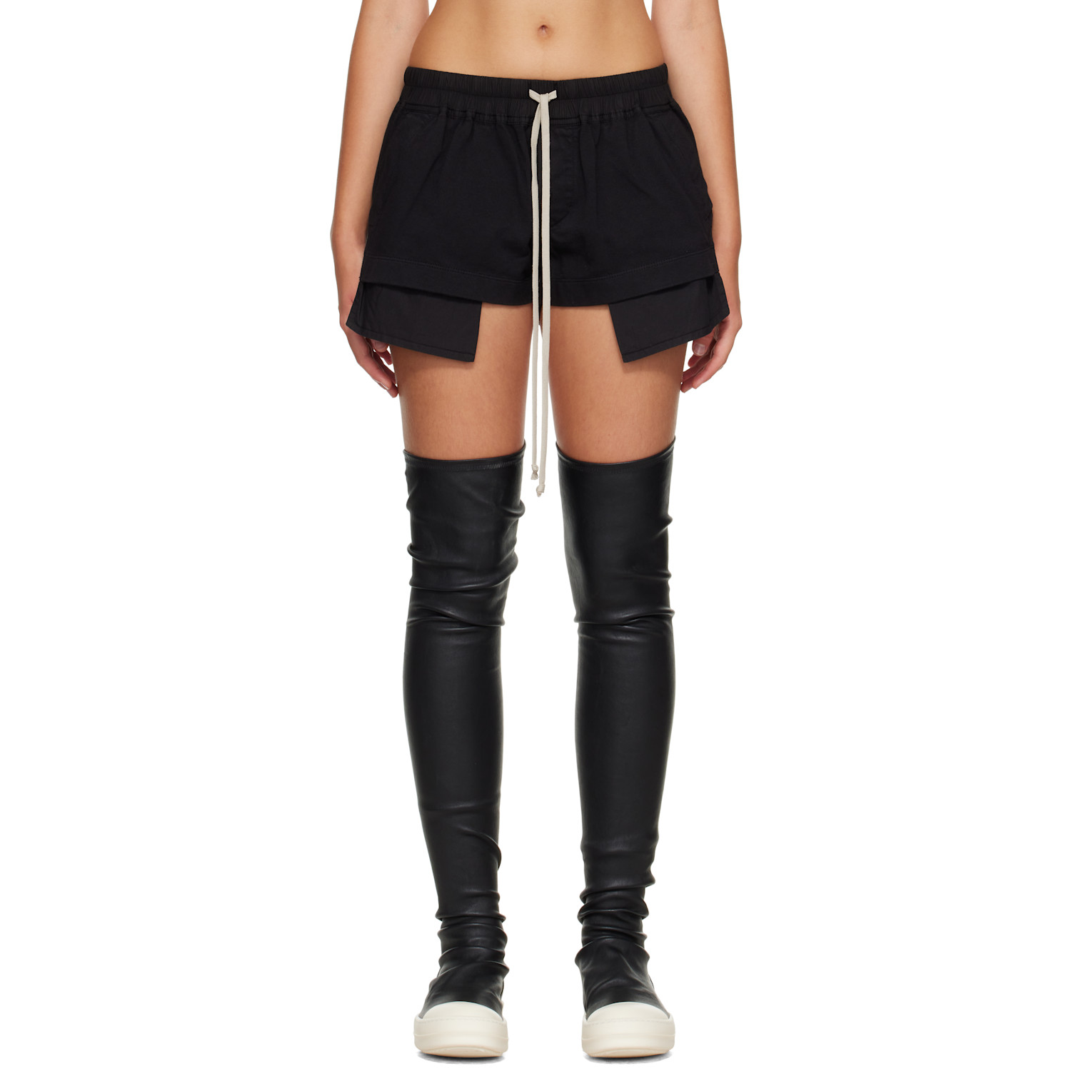 Rick Owens DRKSHDW Black Tower Fog Boxer Shorts