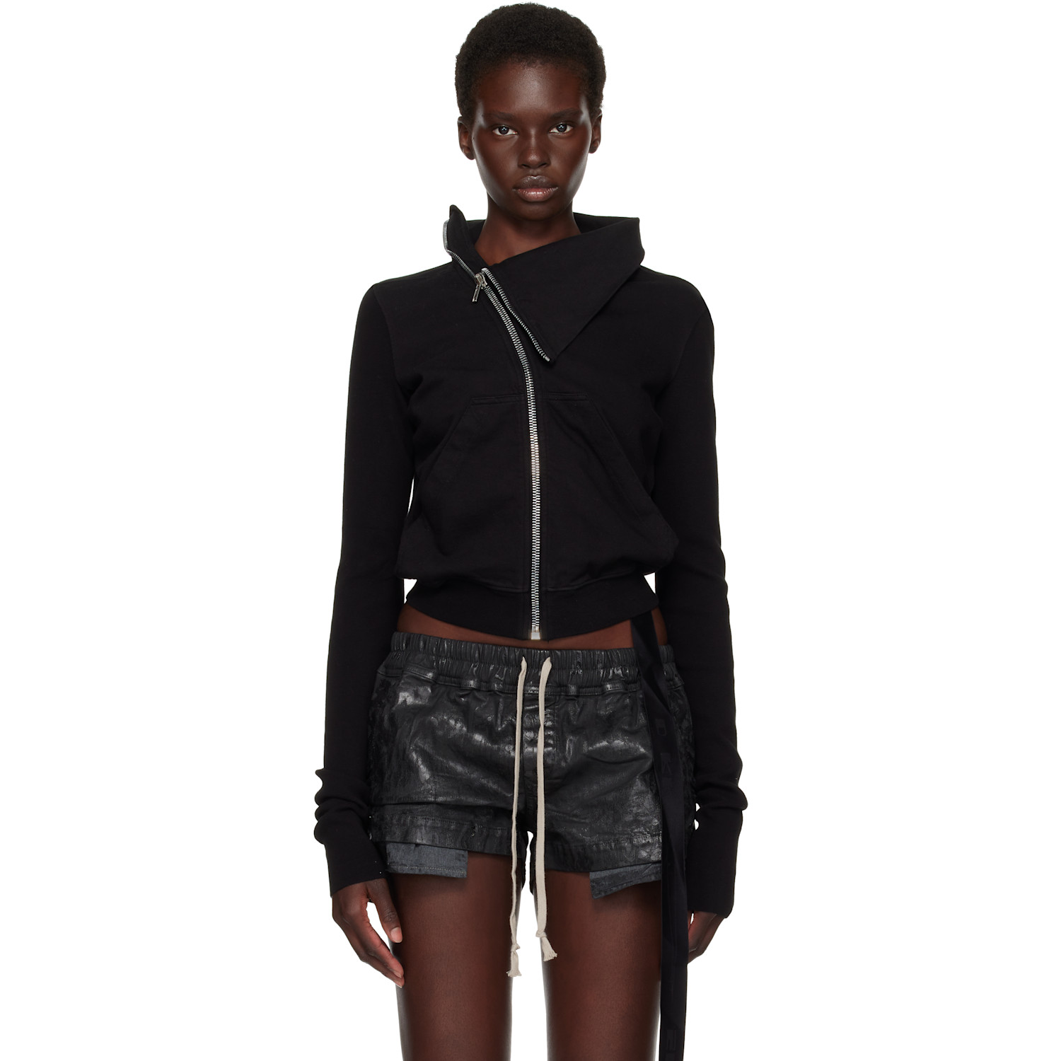Rick Owens DRKSHDW Black Tower Mountain Sweatshirt