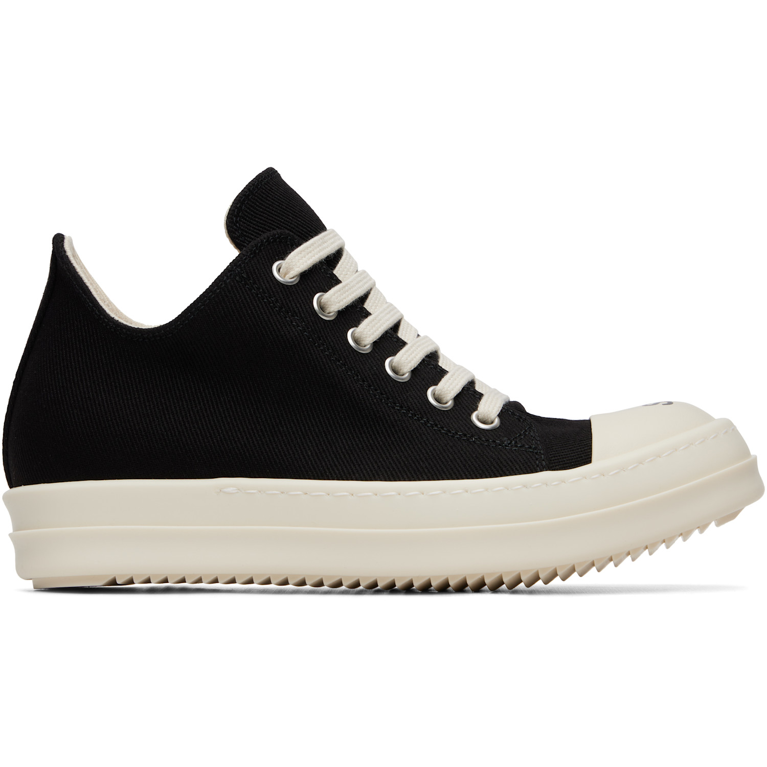 Rick Owens DRKSHDW Black Tower Low Sneaks Sneakers