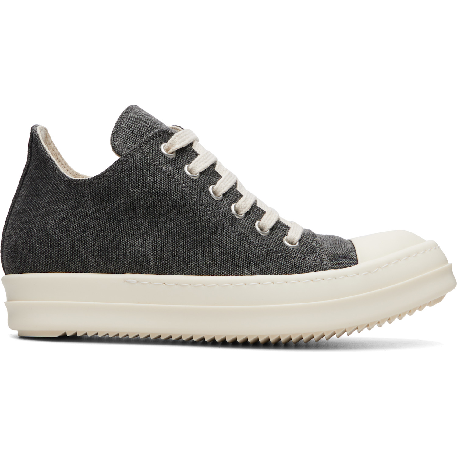 Rick Owens DRKSHDW Gray Tower Low Sneaks Sneakers