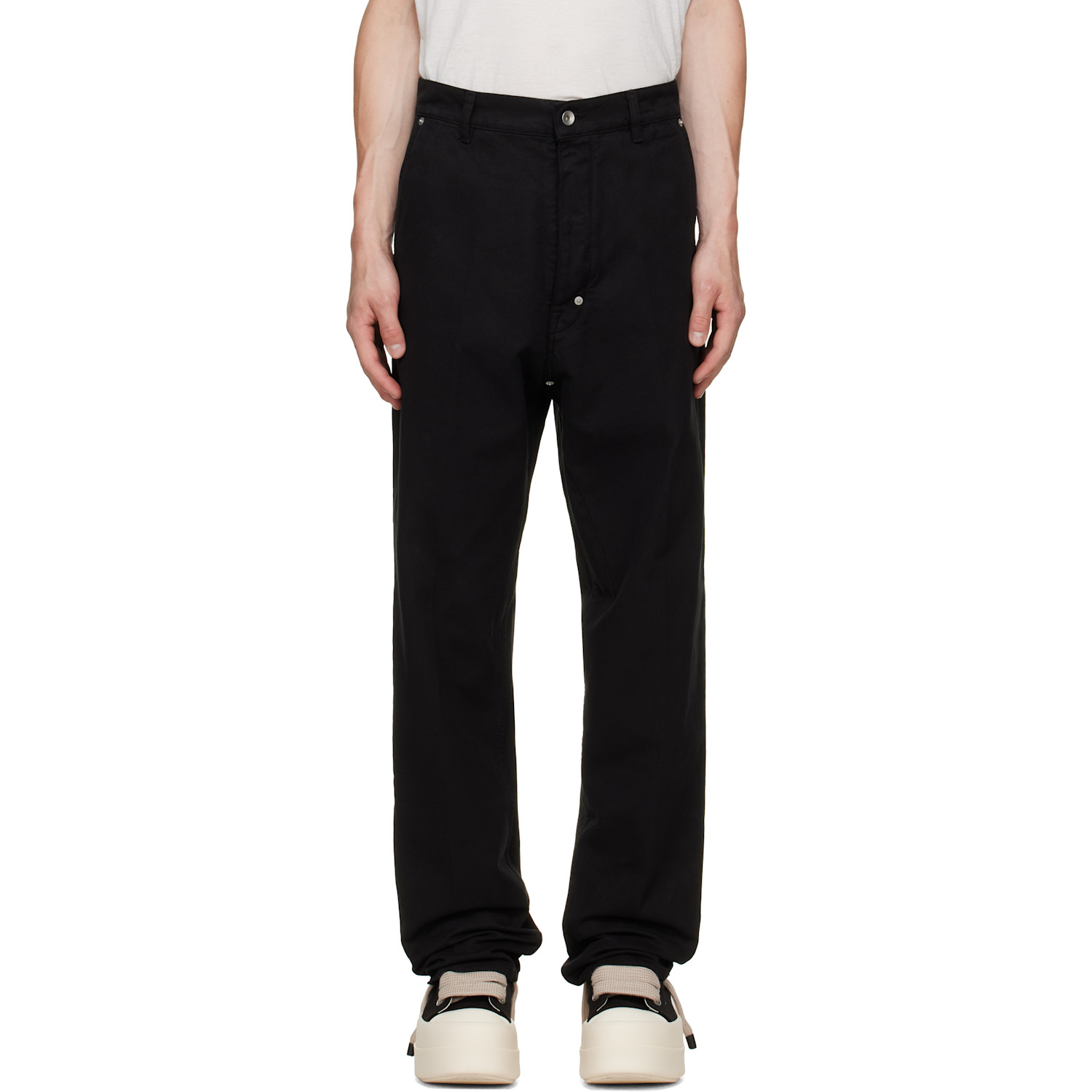 Rick Owens DRKSHDW Black Tower Joris Trousers