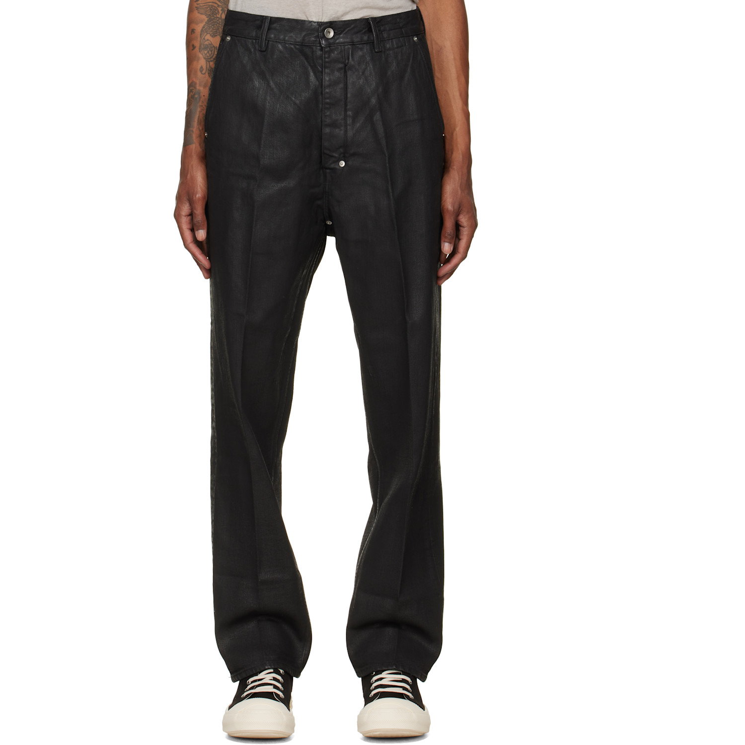 Rick Owens DRKSHDW Black Tower Joris Jeans