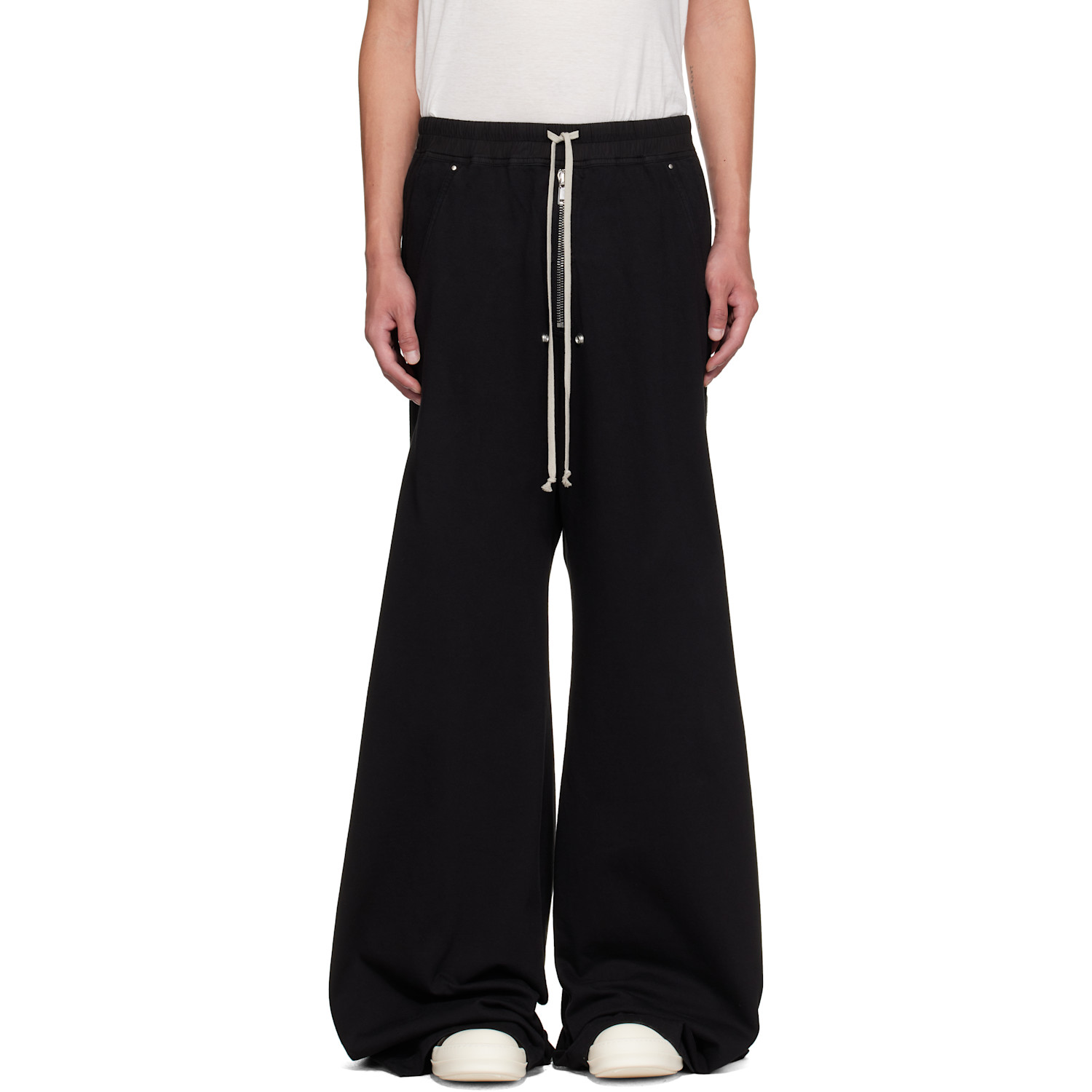 Rick Owens DRKSHDW Black Tower Geth Belas Sweatpants