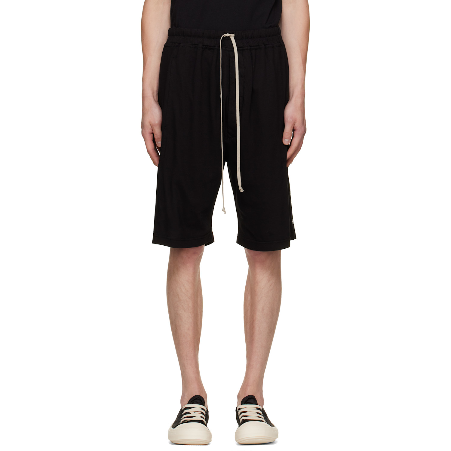 Rick Owens DRKSHDW Black Tower Pusher Shorts