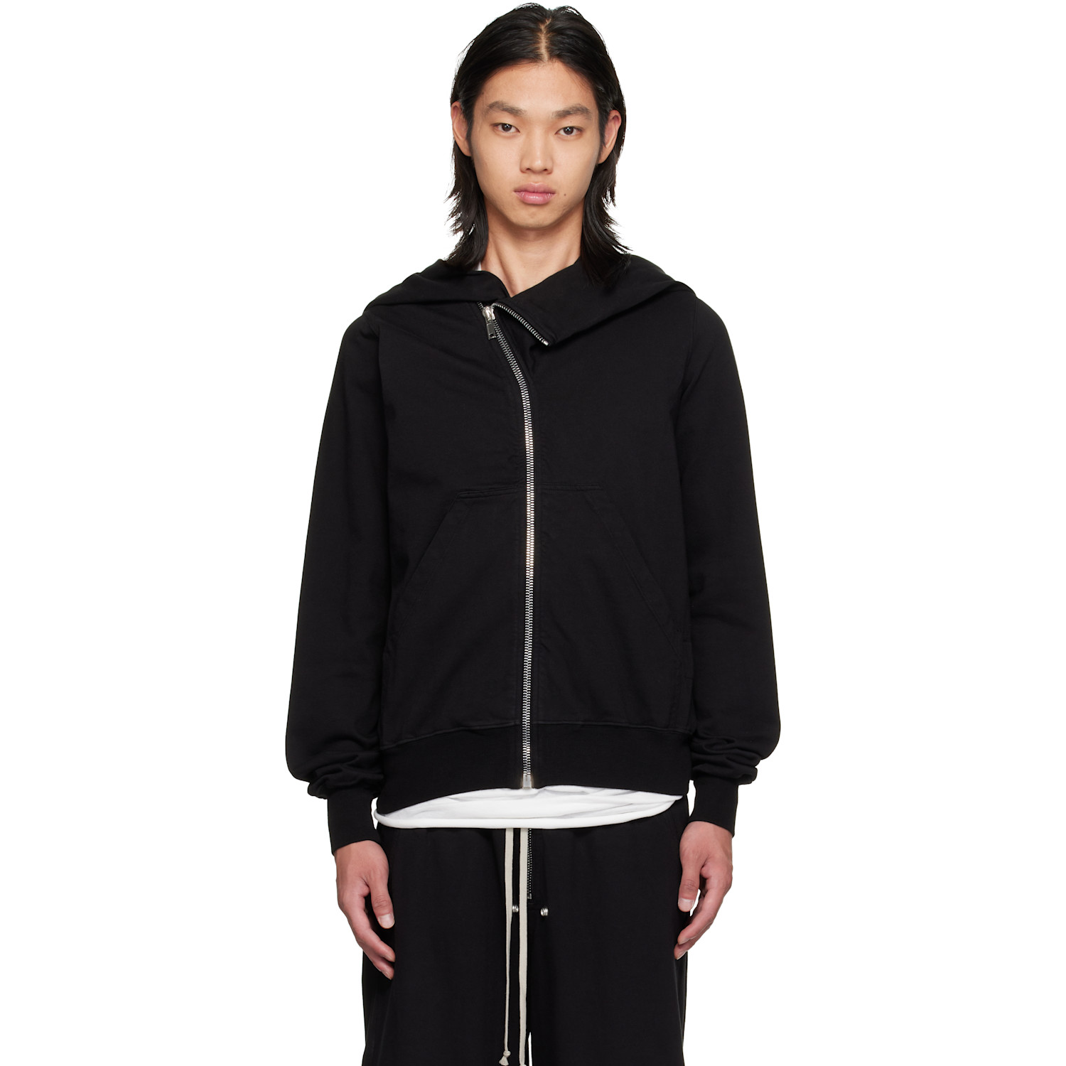 Rick Owens DRKSHDW Black Tower Mountain Hoodie