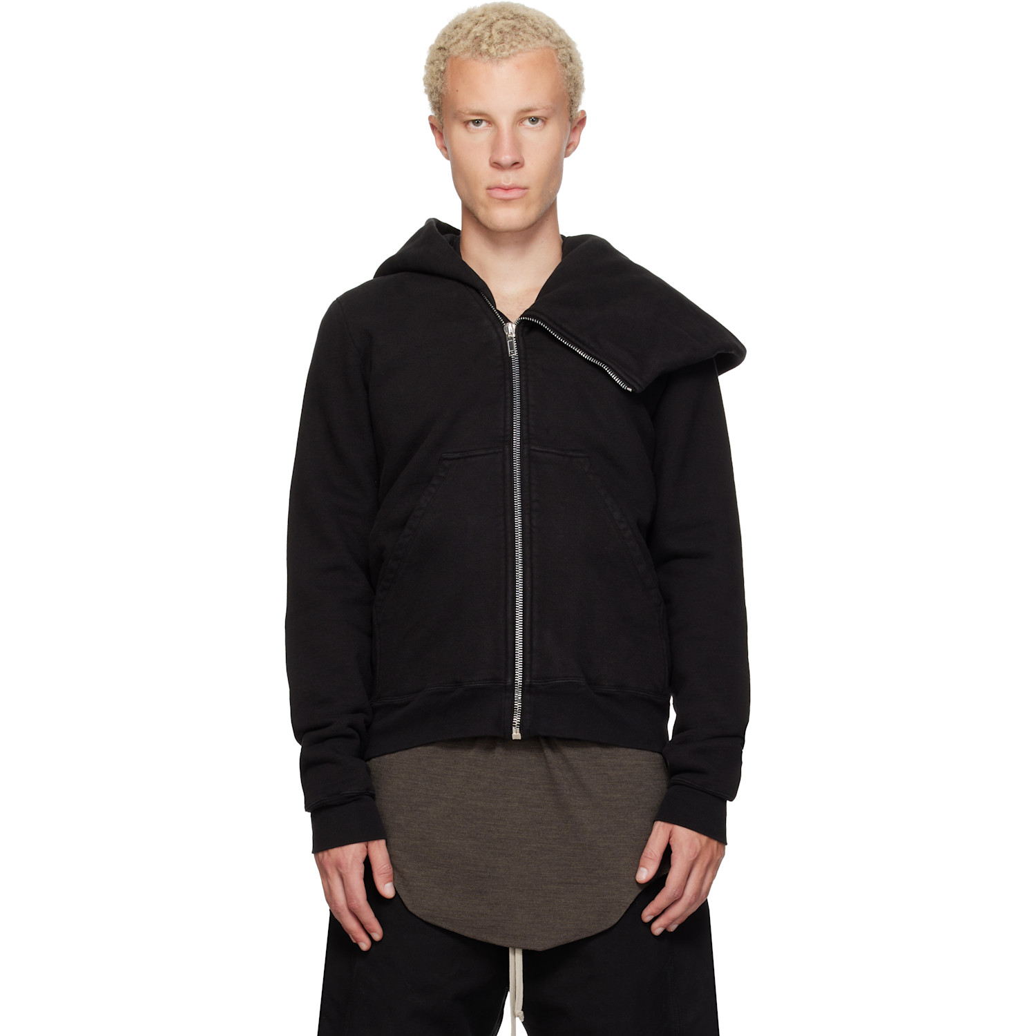 Rick Owens DRKSHDW Black Tower Mountain Hoodie