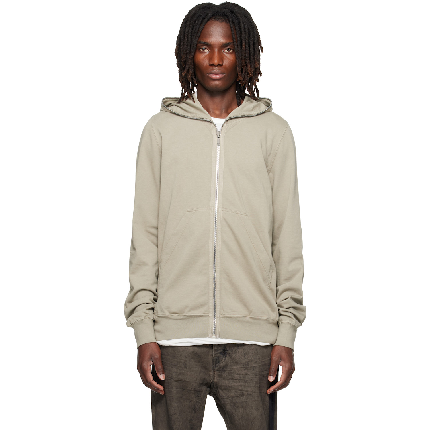 Rick Owens DRKSHDW Gray Tower Hoodie